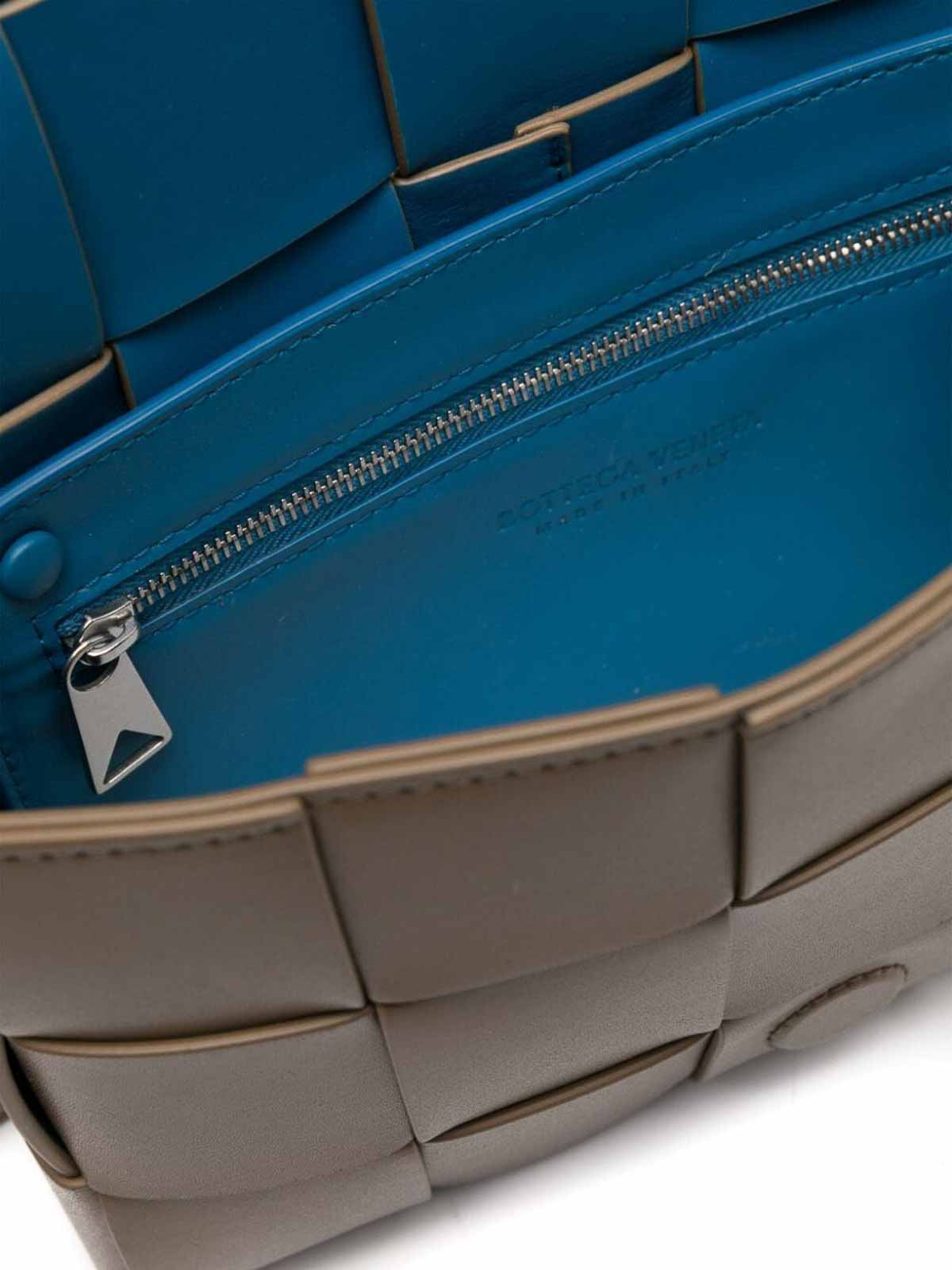 【新品未使用】Bottega Veneta グレー ショルダーバッグ 楽天市場】ボッテガヴェネタ バッグ レディース カセット