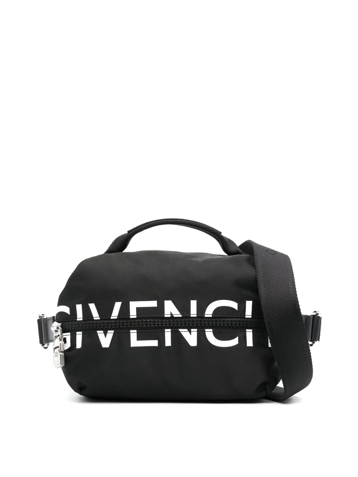 Shop Givenchy G-zip Belt Bag In Black