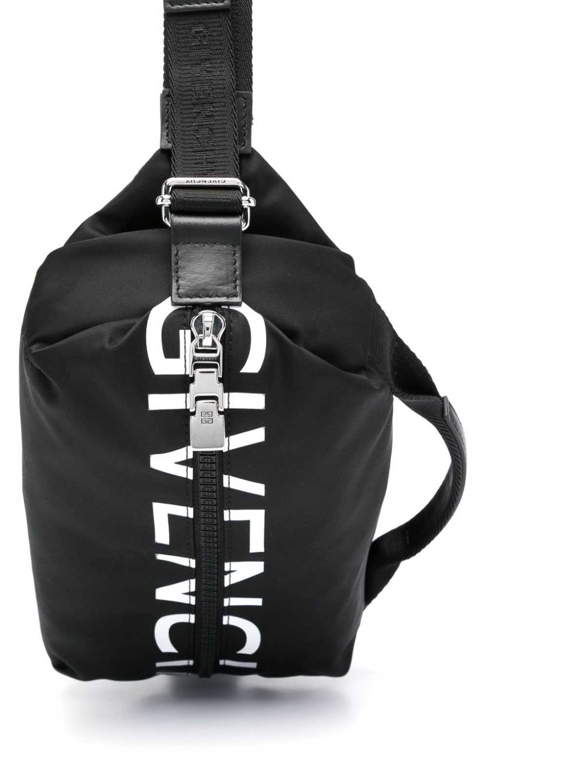 Shop Givenchy G-zip Belt Bag In Black