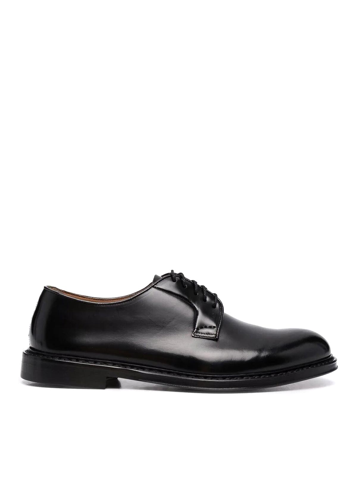 Shop Doucal's Derby Shoes In Black