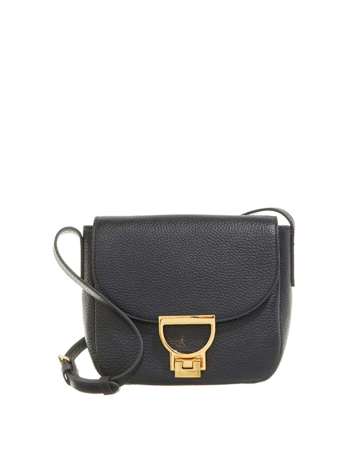 Coccinelle Arlettis Bag With Shoulder Strap In Black
