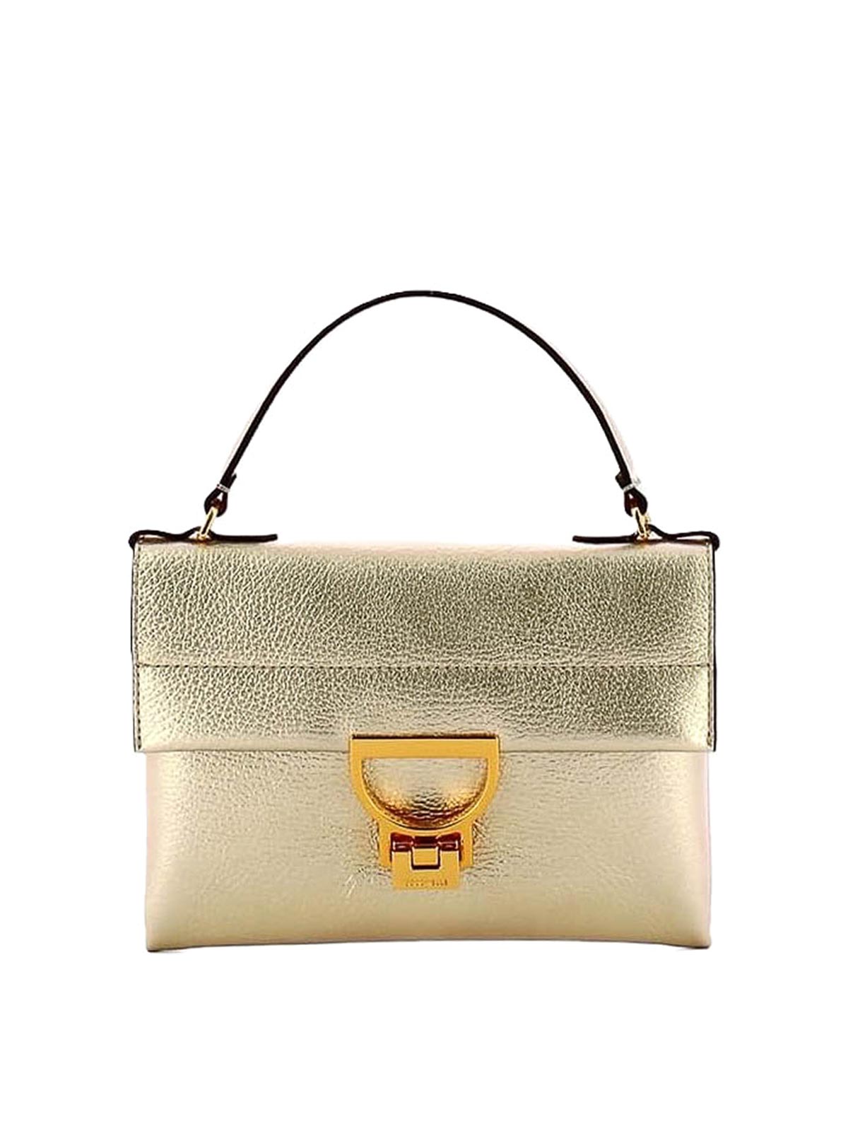 Coccinelle gold bag shop