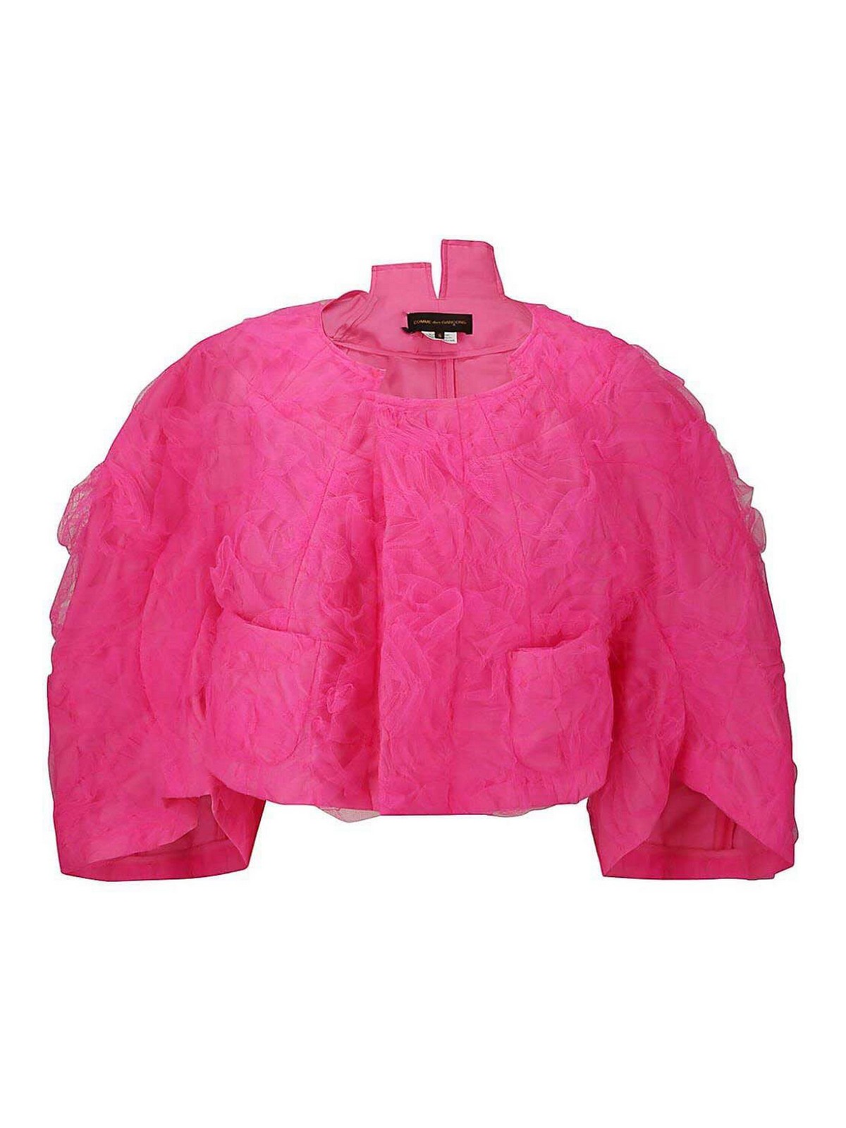 Shop Comme Des Garçons Jacket In Pink