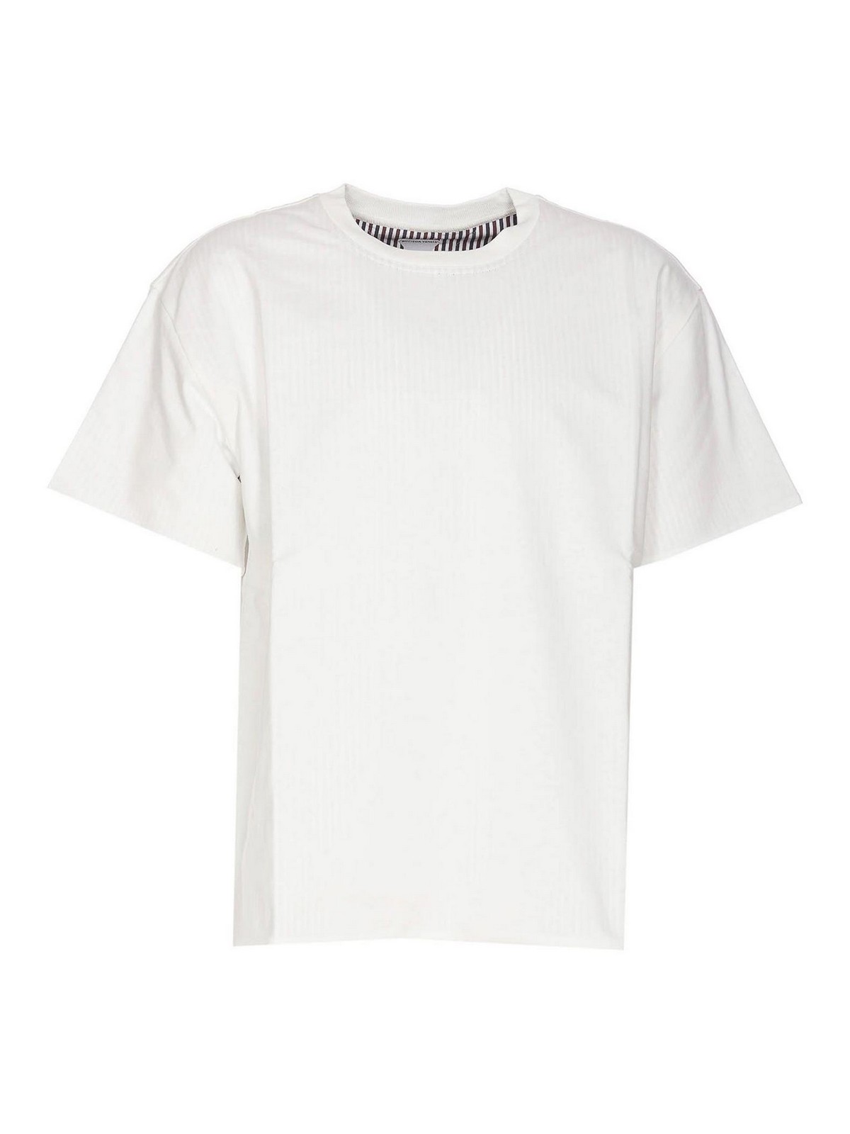 Bottega Veneta Striped Double Layer T-Shirt - Men|754683V39G09090