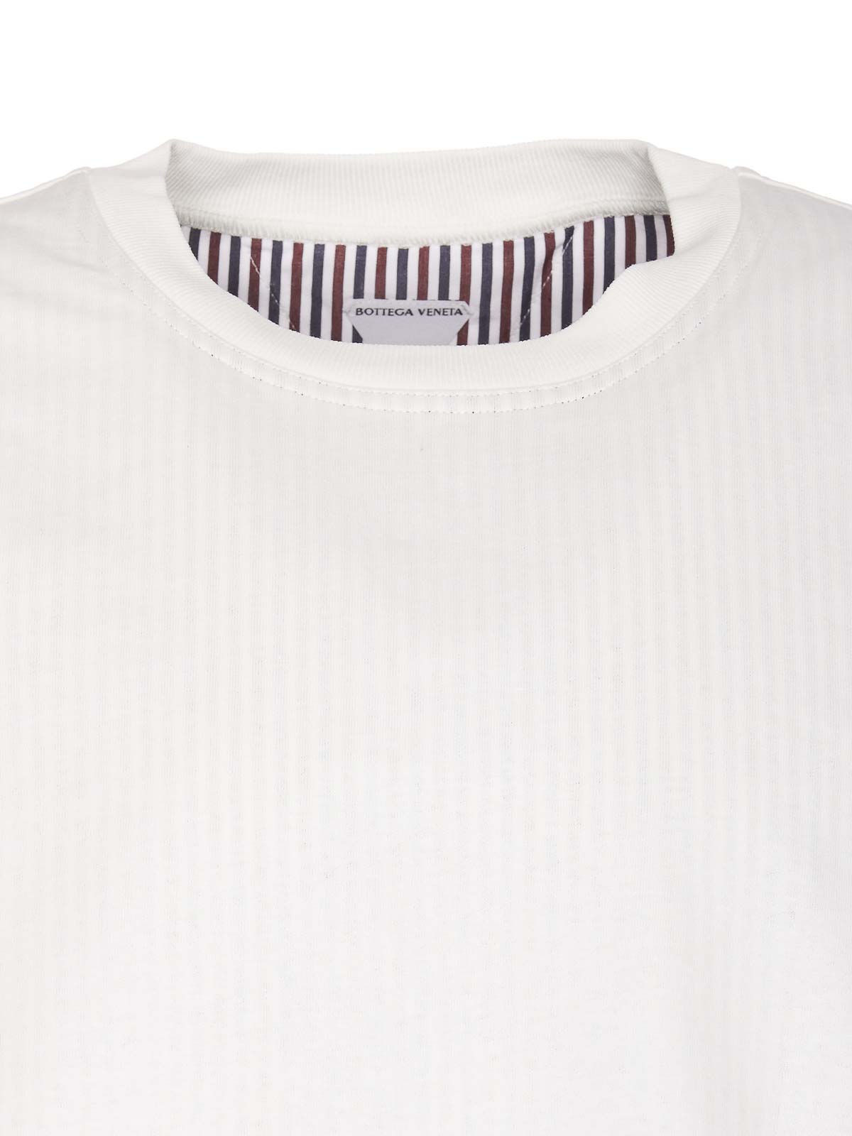 Bottega Veneta Striped Double Layer T-Shirt - Men|754683V39G09090
