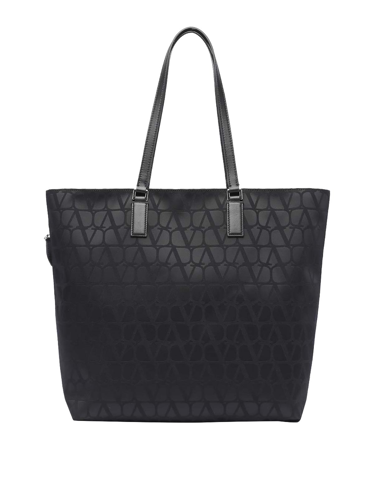 Shop Valentino Toile Iconographe Tote Bag In Black