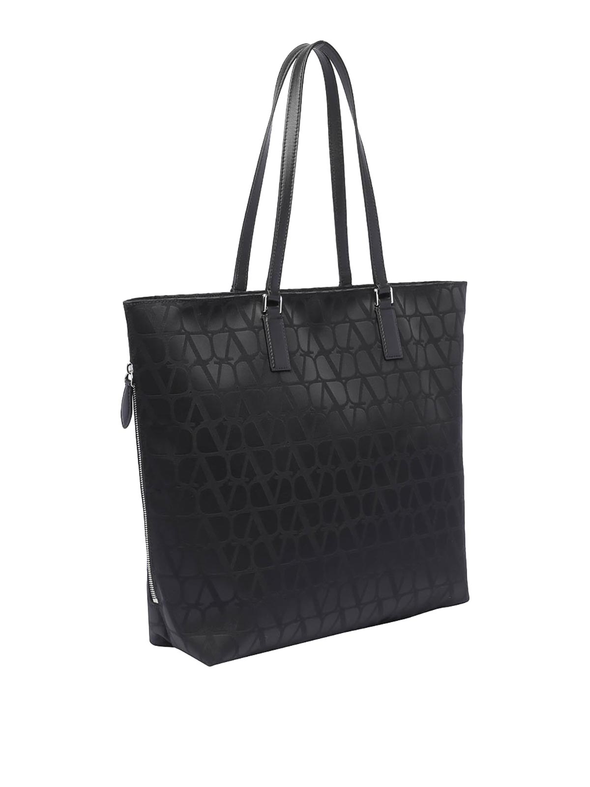 Shop Valentino Toile Iconographe Tote Bag In Black