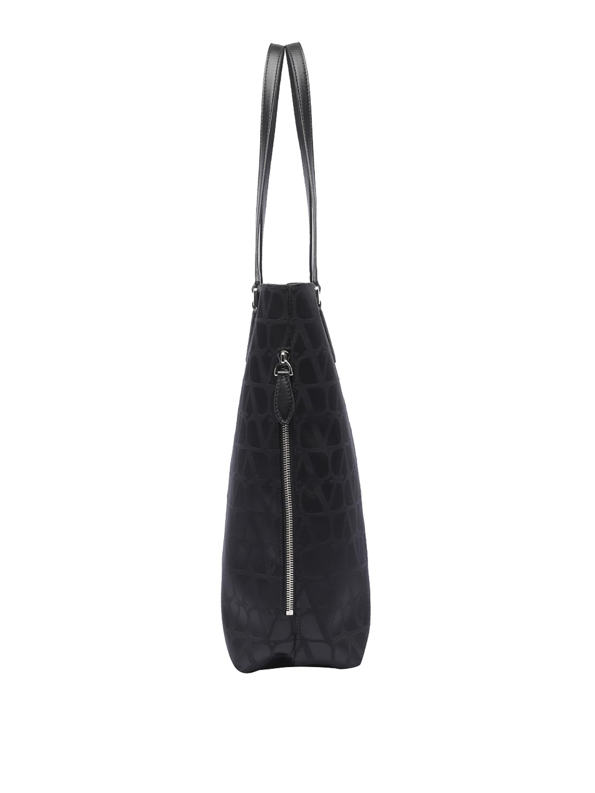 Shop Valentino Toile Iconographe Tote Bag In Black