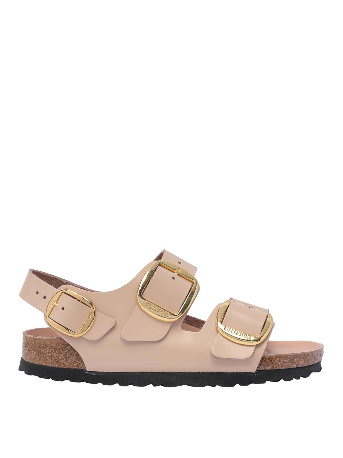 サンダル・ミュール BIRKENSTOCK 1026484 Sandals Sandalo Milano in vernice beige Birkenstock Milano Sandals - Beige - Women | 1026484BEIGE