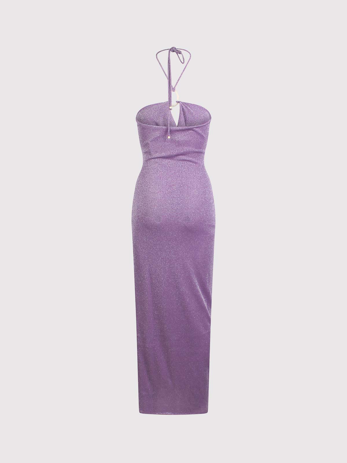 Shop Baobab Florence Long Dress In Purple