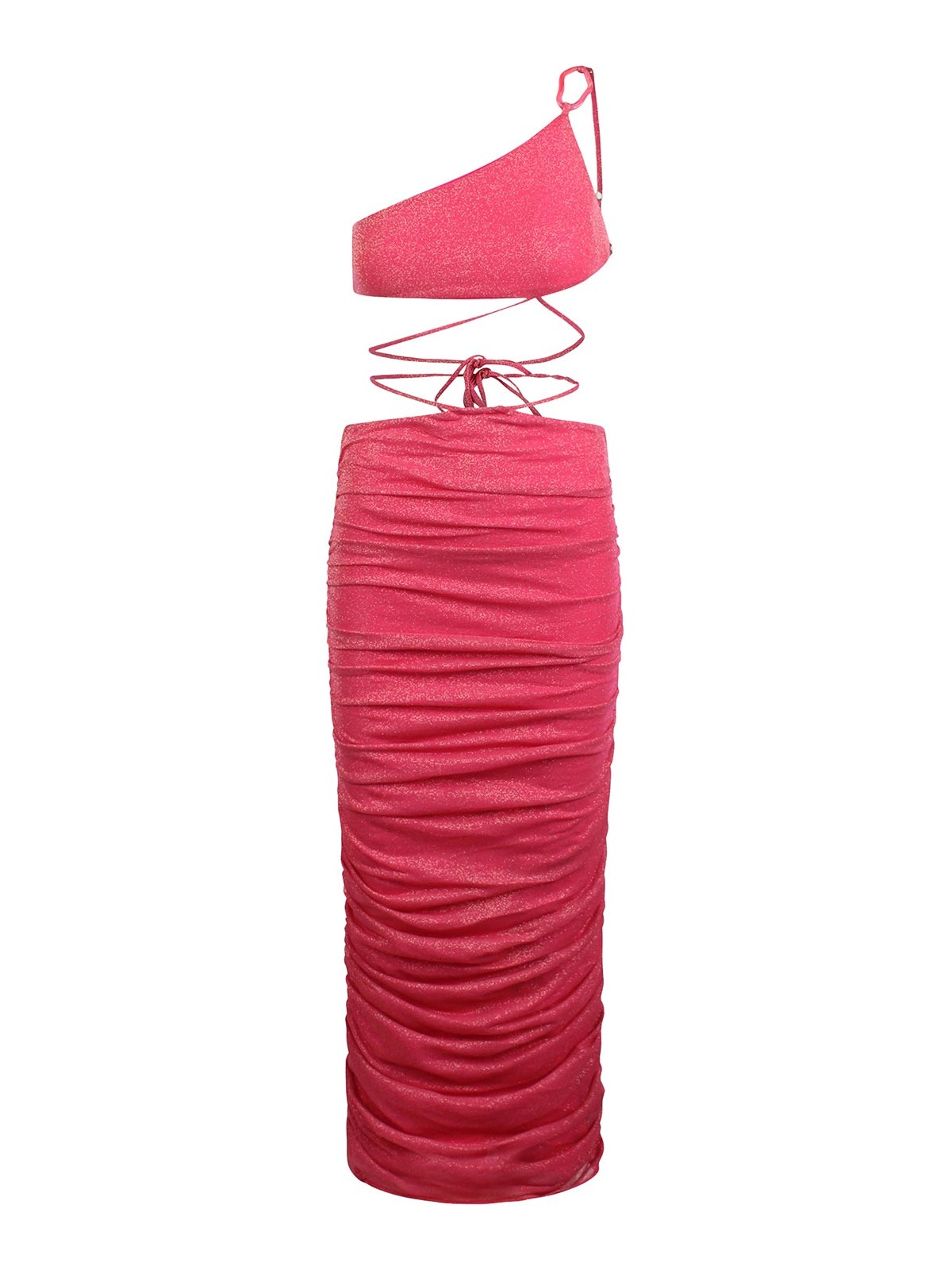 Shop Baobab Taylor Midi Dress In Pink