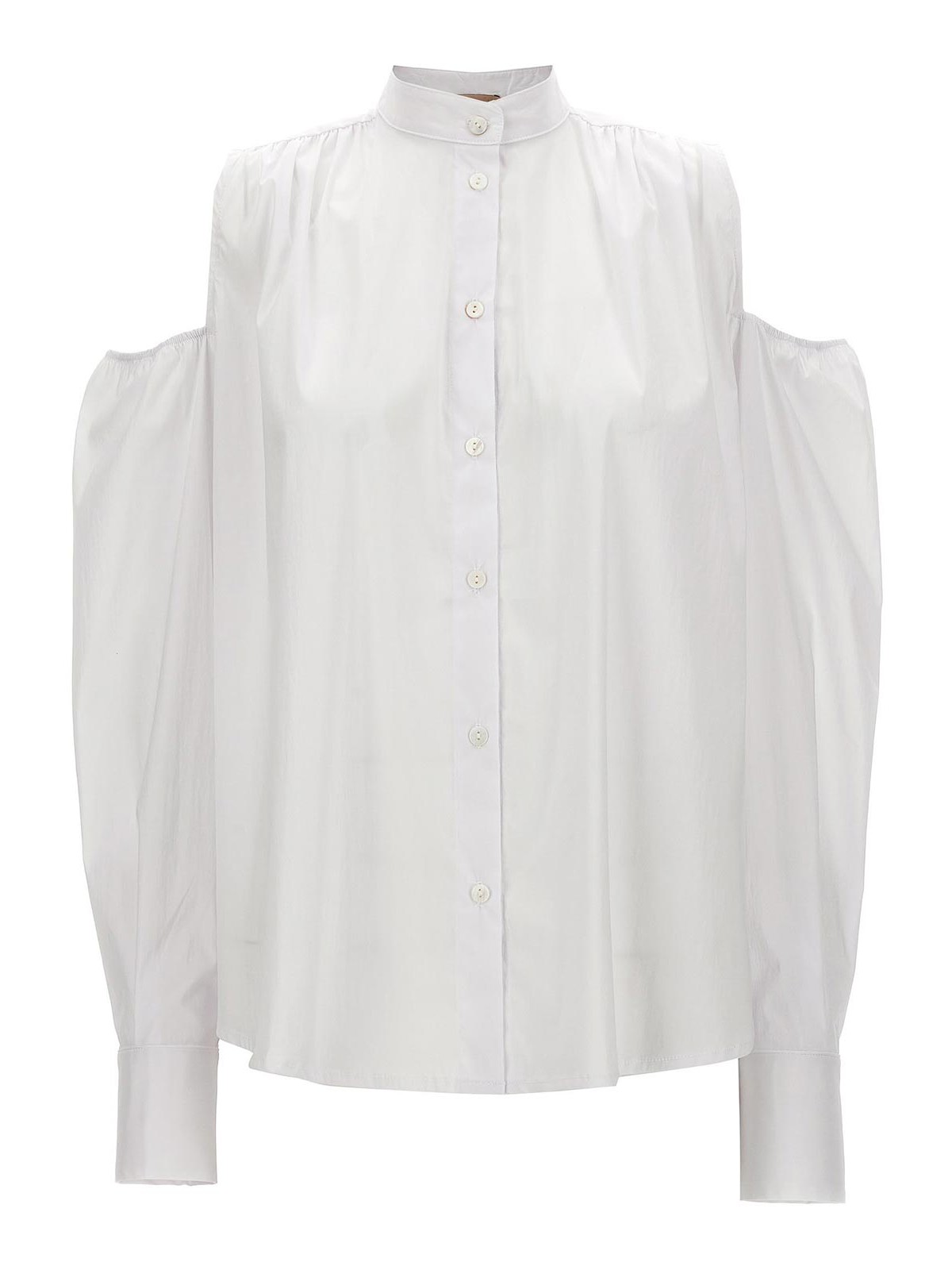 Shop Le Twins Cora Shirt In White