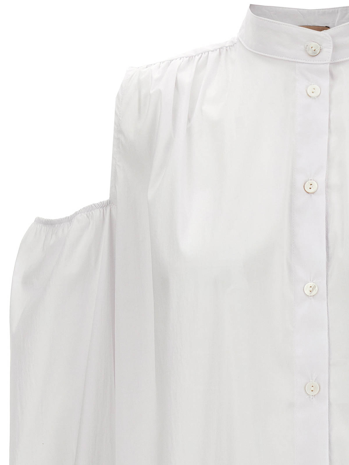 Shop Le Twins Cora Shirt In White