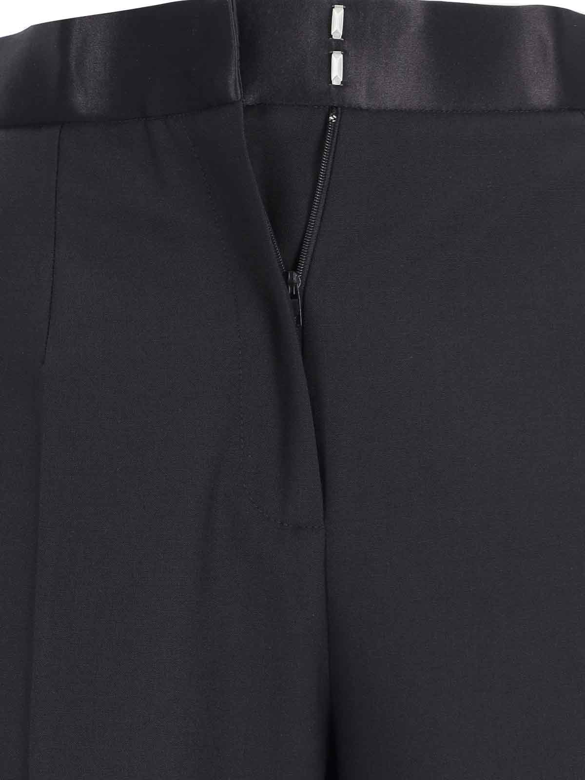 Shop Nensi Dojaka Casual Pants In Black