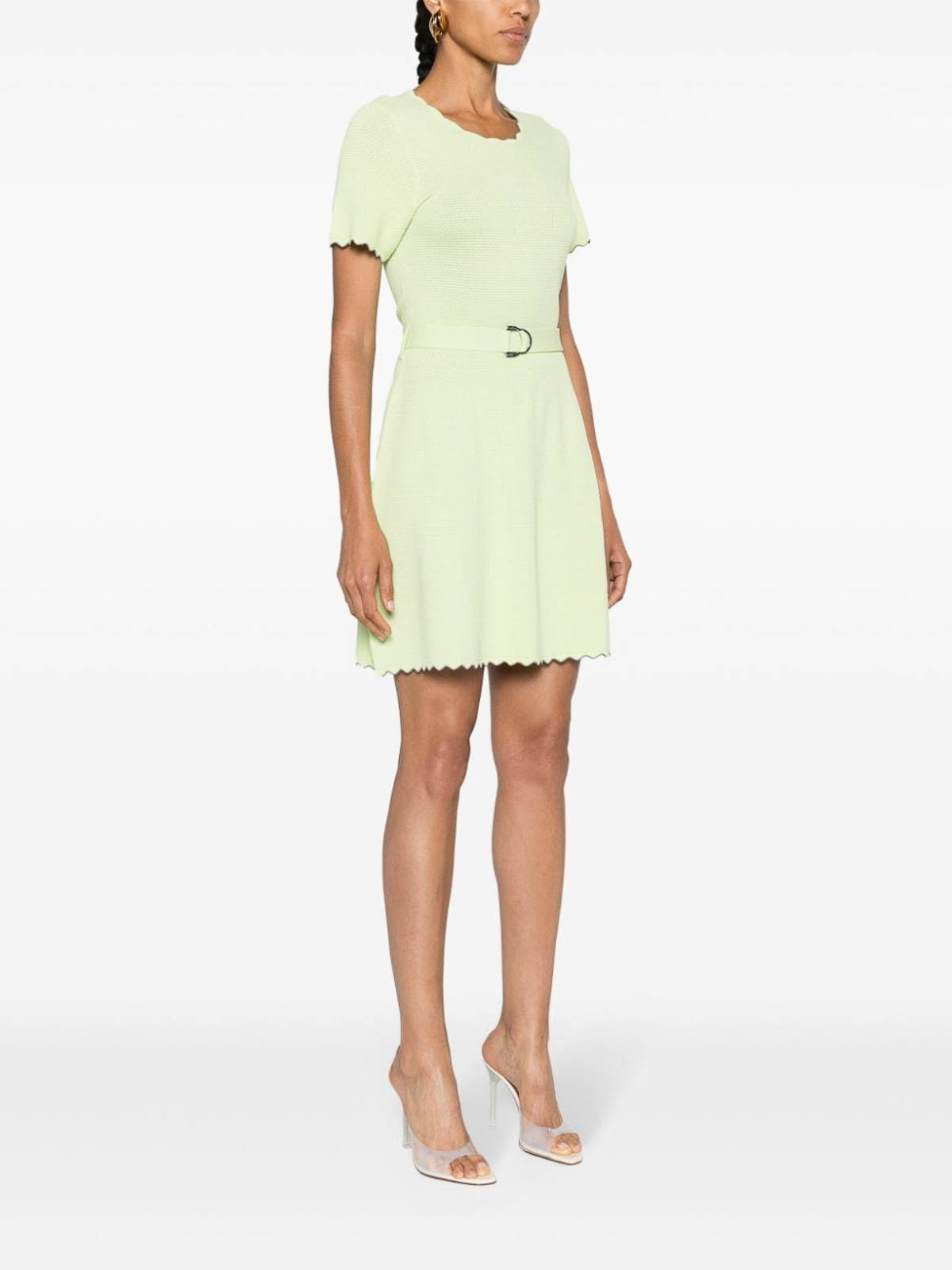Emporio Armani Short Dress - Green - Women|3D2AT92M17Z0510
