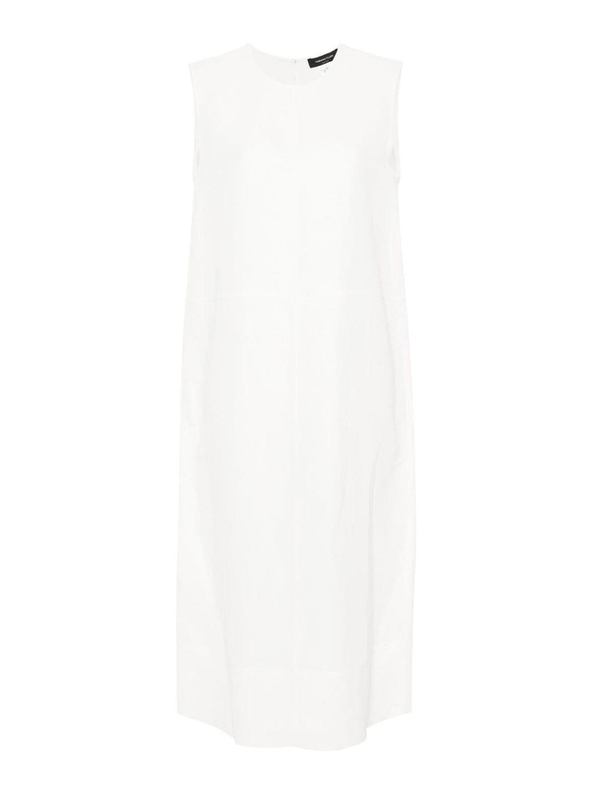 chinese dress ladies Fabiana Filippi Organic Cotton Shirt Dress | White