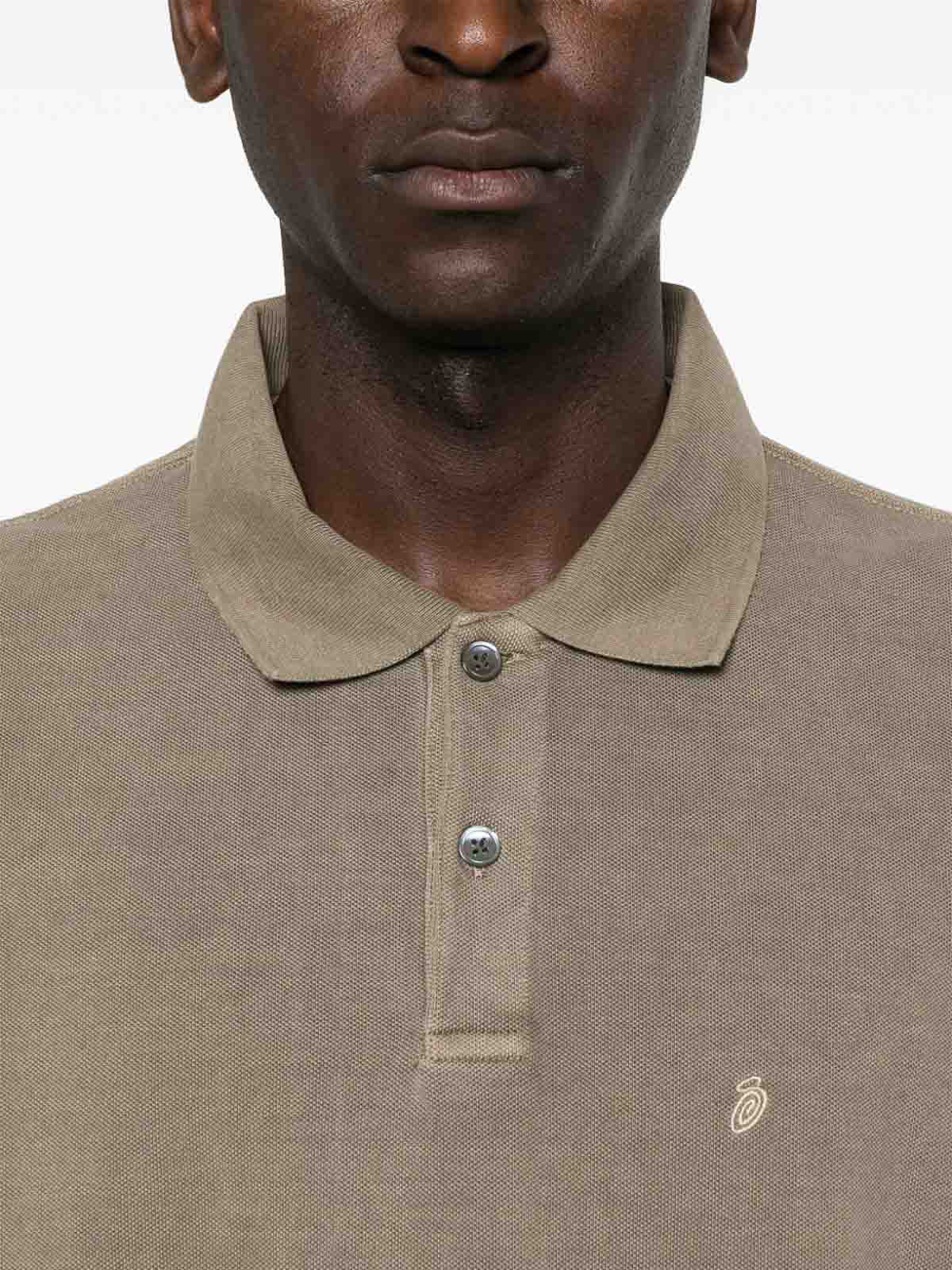 STUSSY poloシャツ　ベージュ Stussy ポロシャツ - ベージュ - ベージュ | 1140339TAUPE