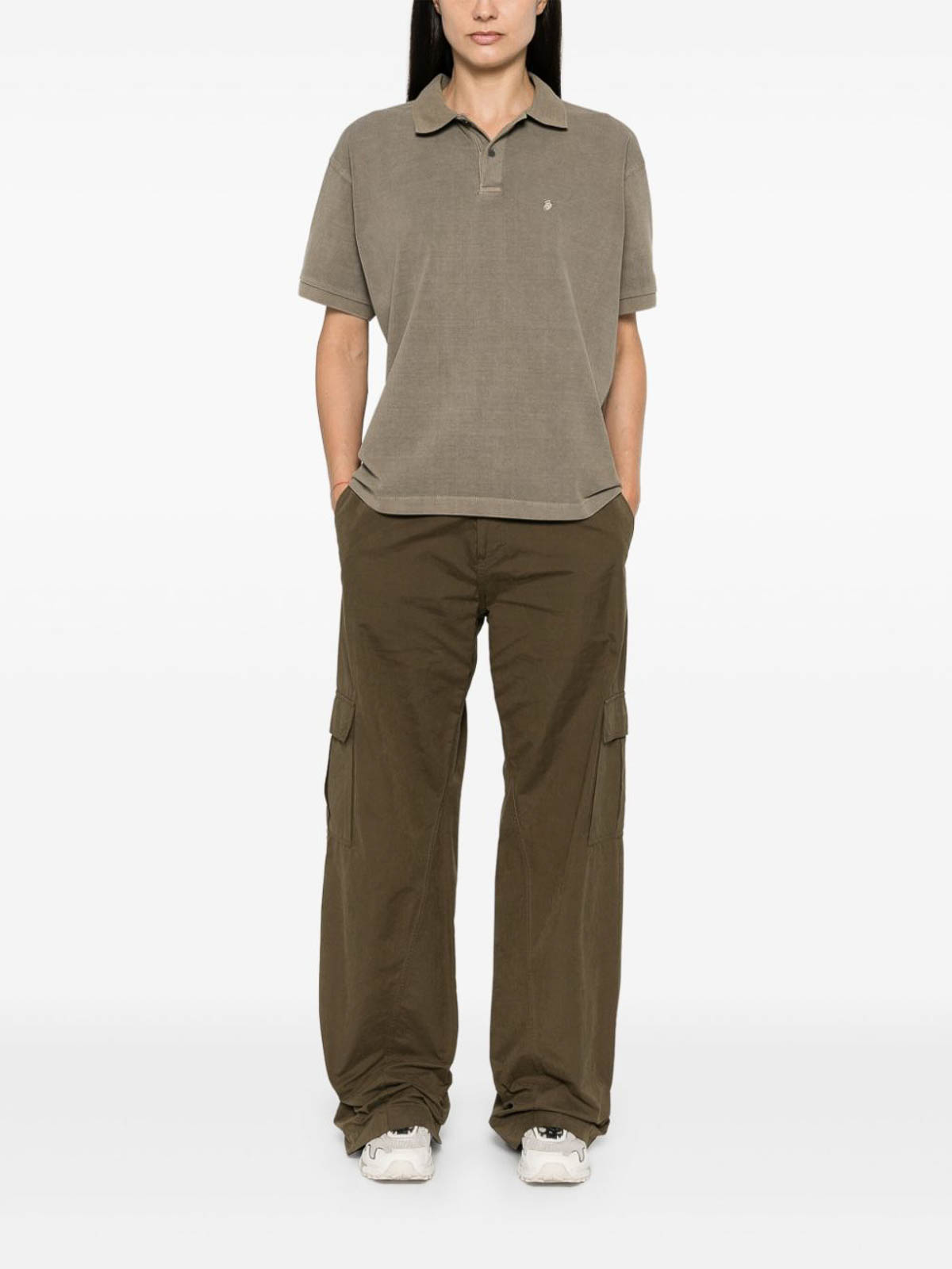 STUSSY poloシャツ　ベージュ Stussy ポロシャツ - ベージュ - ベージュ | 1140339TAUPE