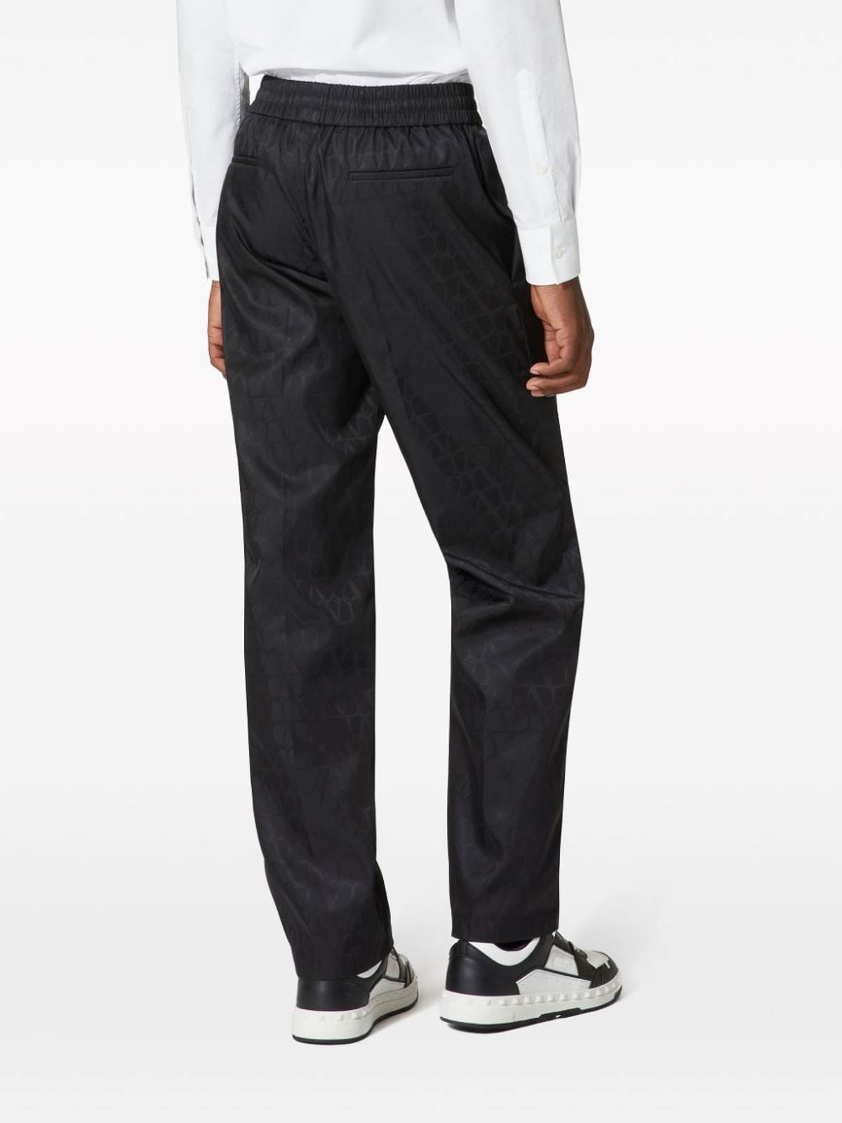Valentino Garavani Toile Iconographe Nylon Trousers