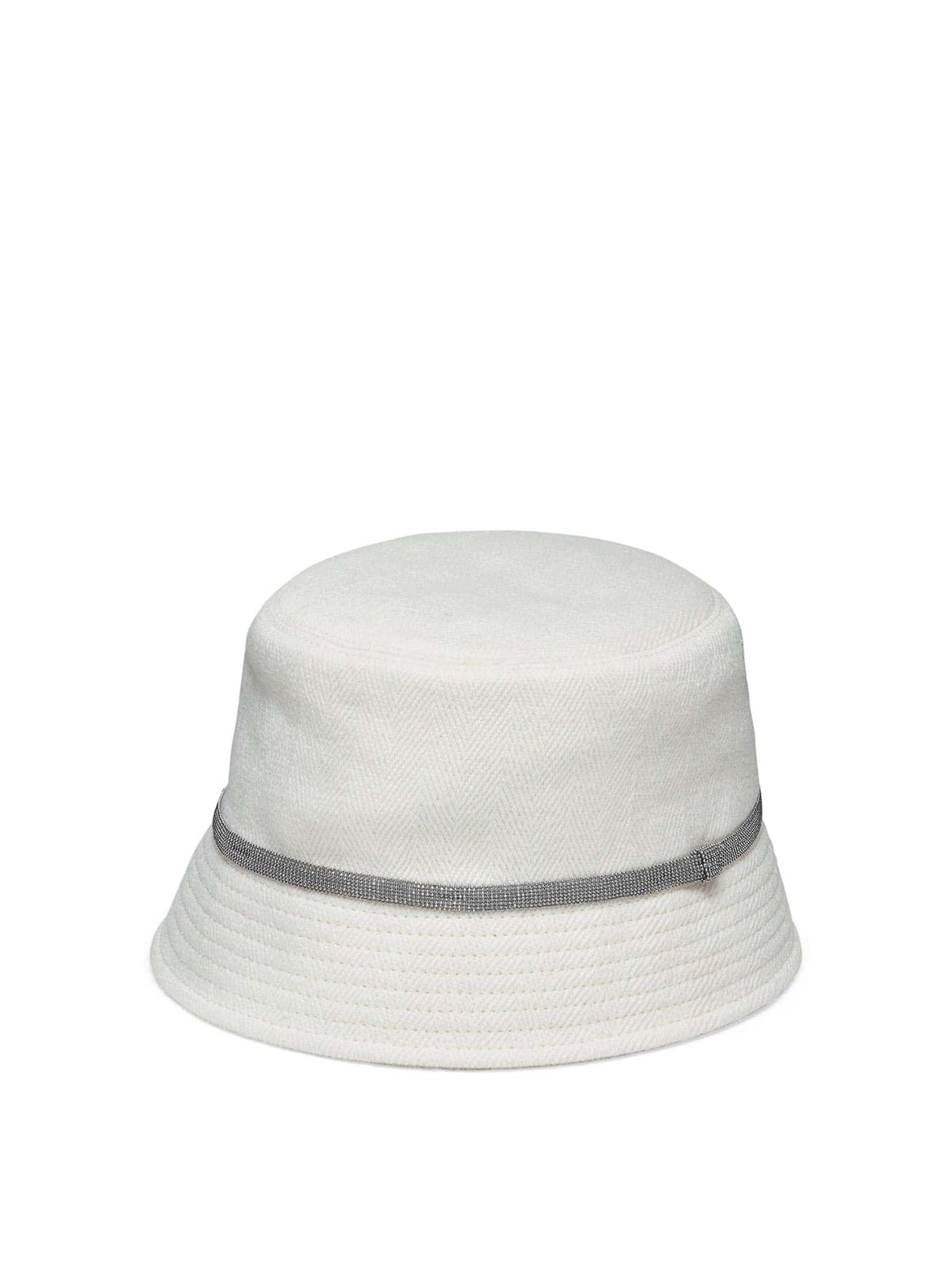 Brunello Cucinelli Linen And Cotton Bucket Hat|MCAP90070C001