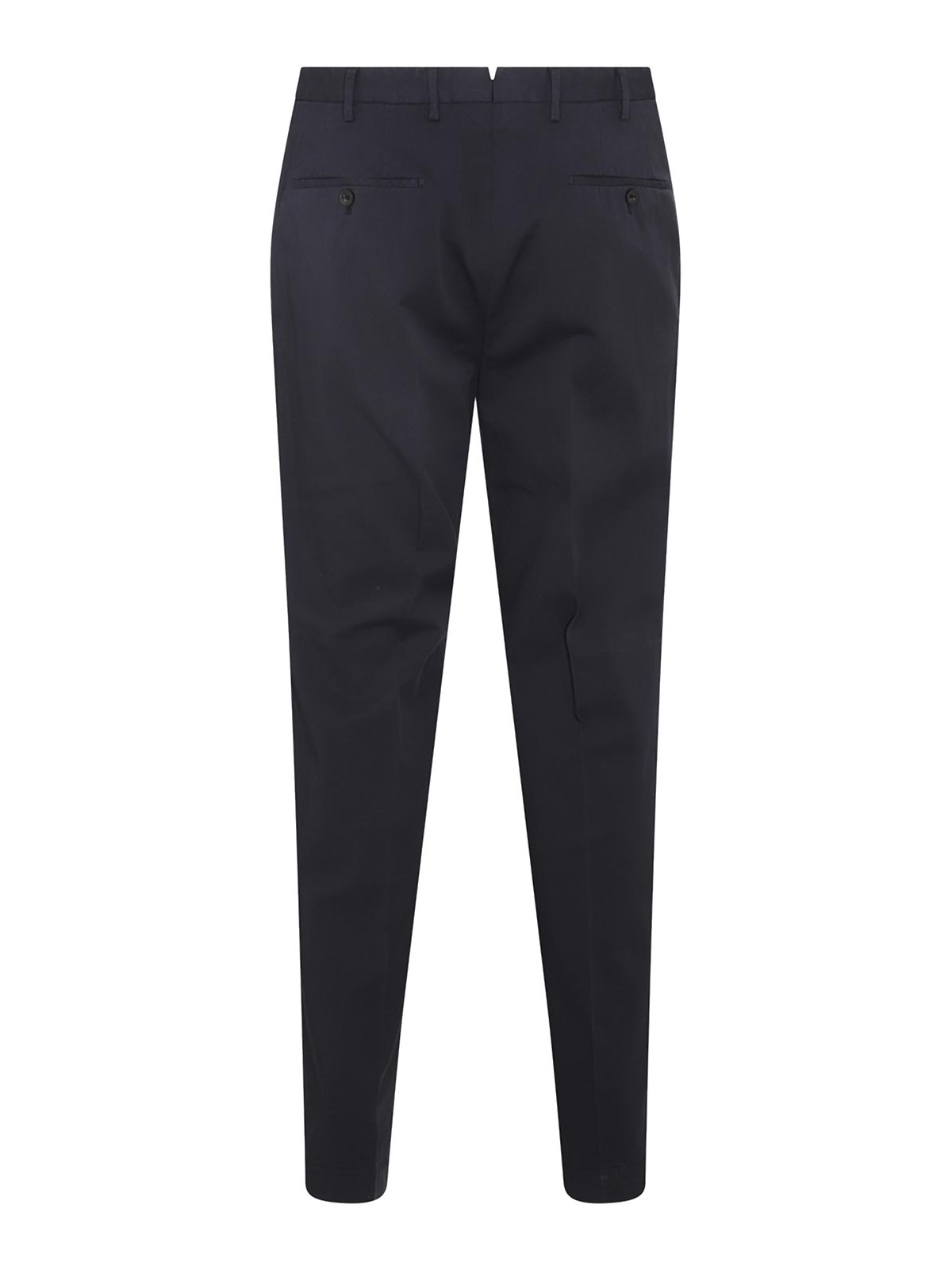 Incotex Dark Blue Cotton Stretch Pants - Blue | ZX541W9098Y822