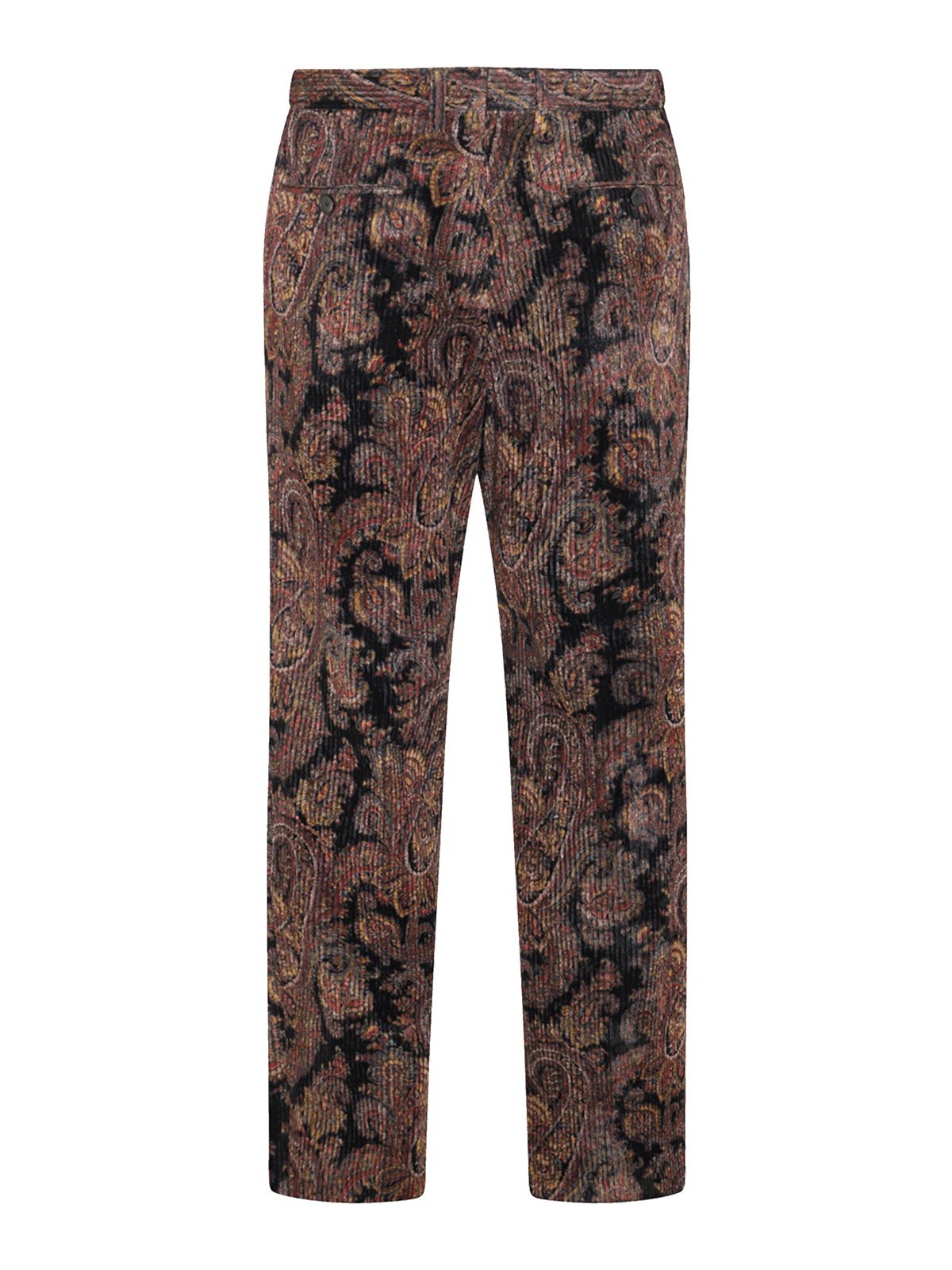 Etro Pantalón Casual Rojo Rojo Hombre 1W80101471