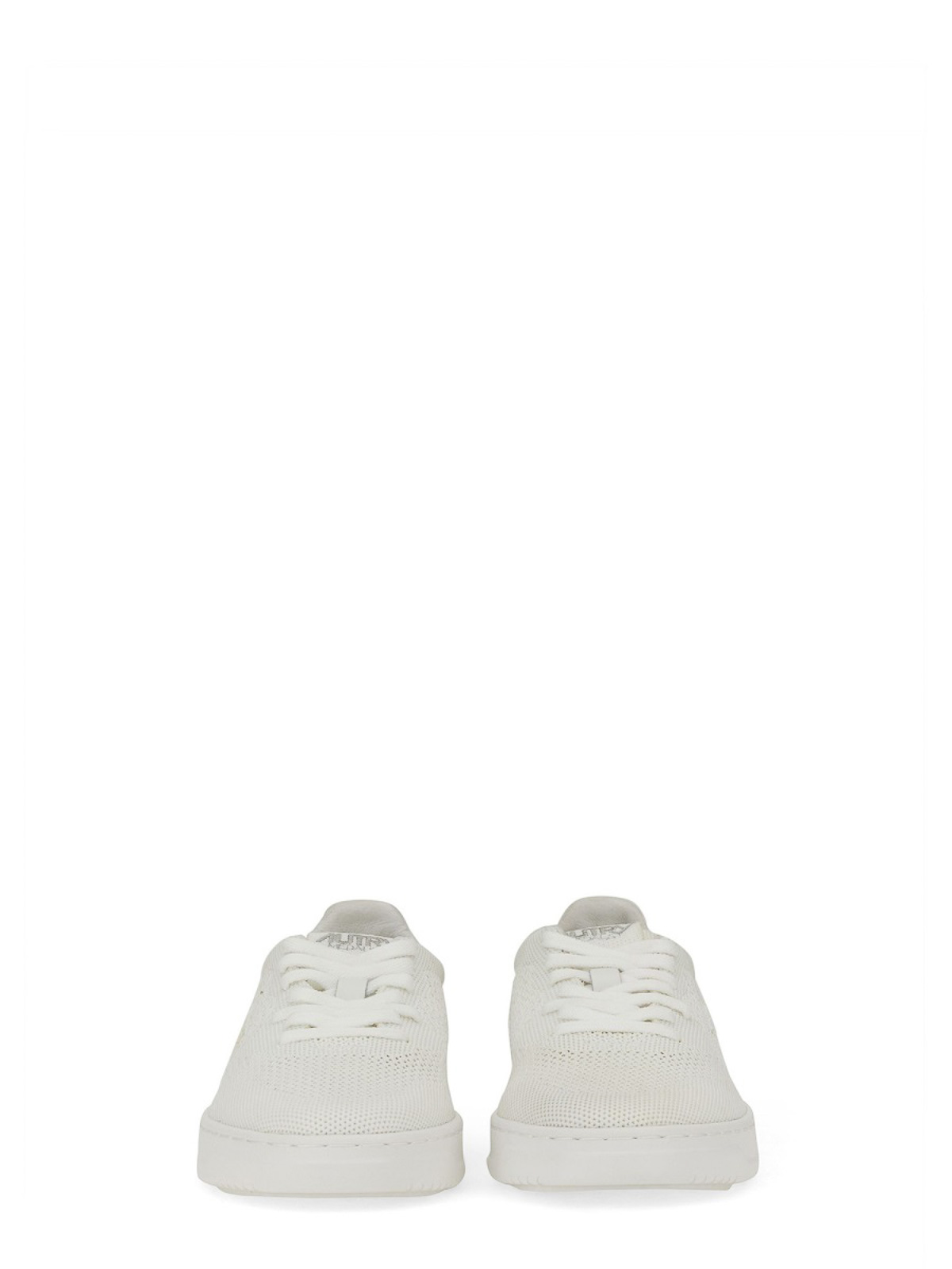 Shop Autry Medalist Easeknit Low Sneakers In White