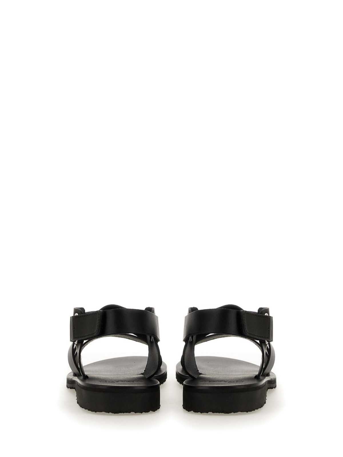 Shop Paraboot Noumea Sandals In Black