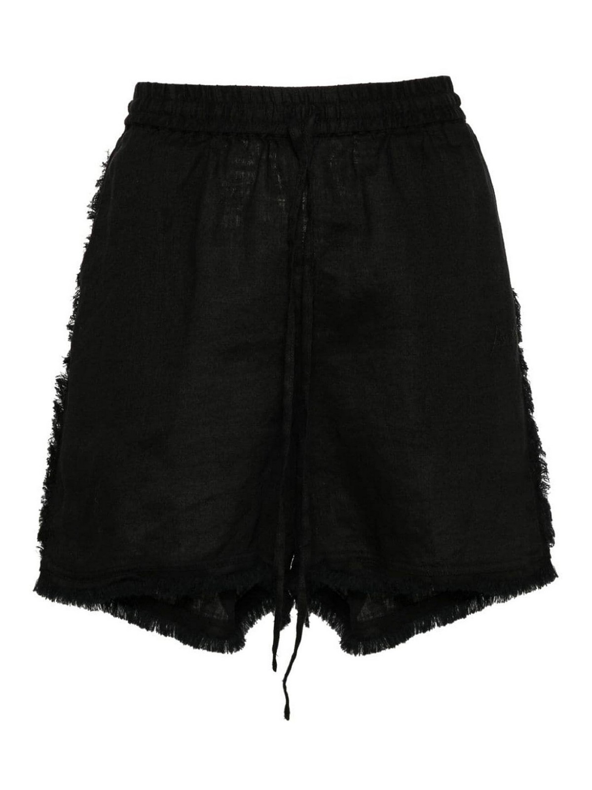 ショートパンツ PAROSH SS24 SHORTS (D210564 BEACH24013) P.A.R.O.S.H. ショートパンツ - 黒 | D210564BEACH24013