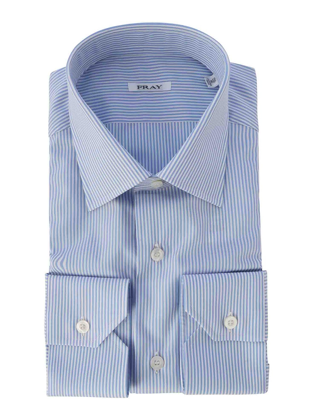 Shop Fray Shirt In Light Blue