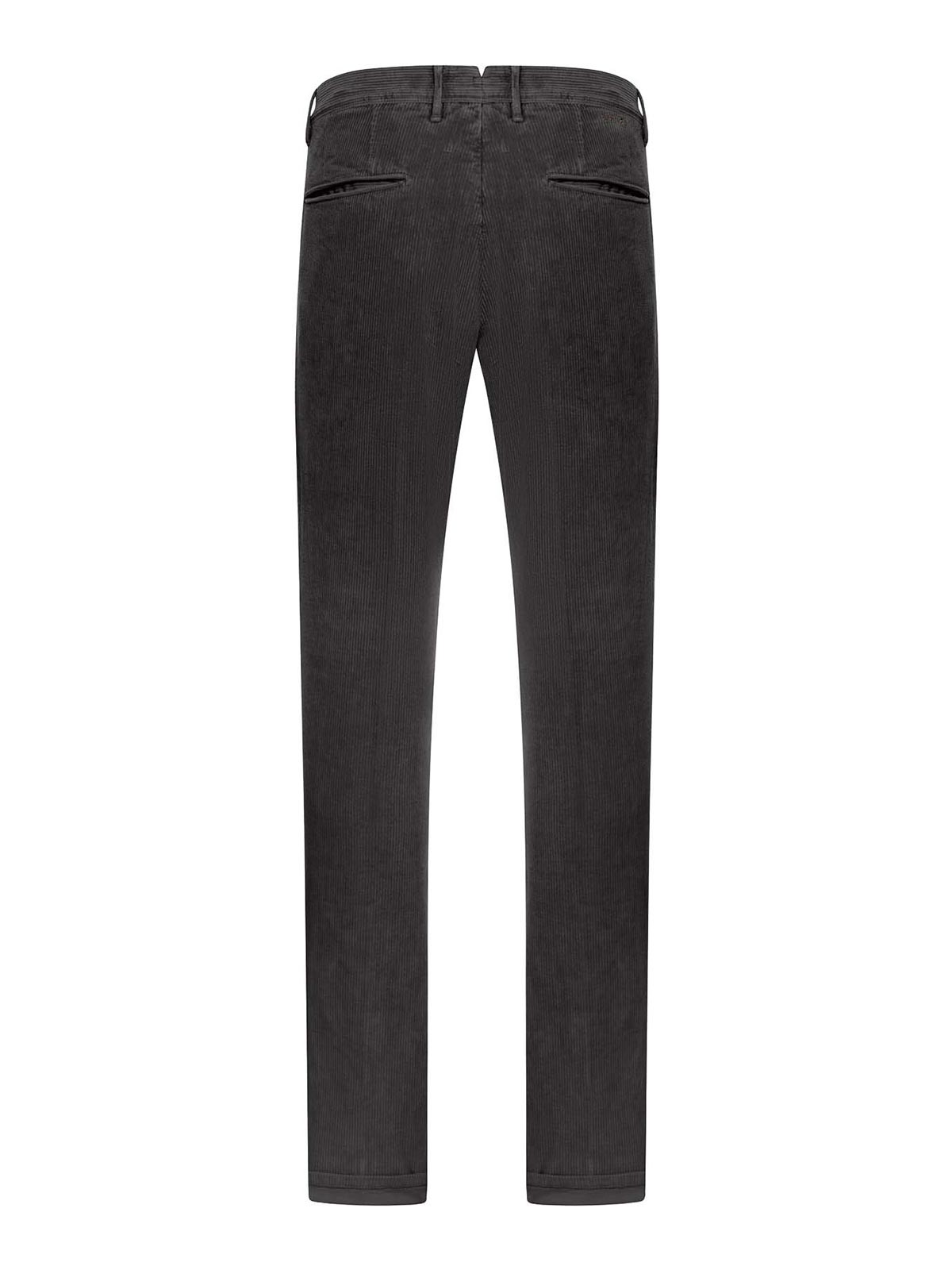 Shop Incotex Straight Leg Jeans In Dark Grey