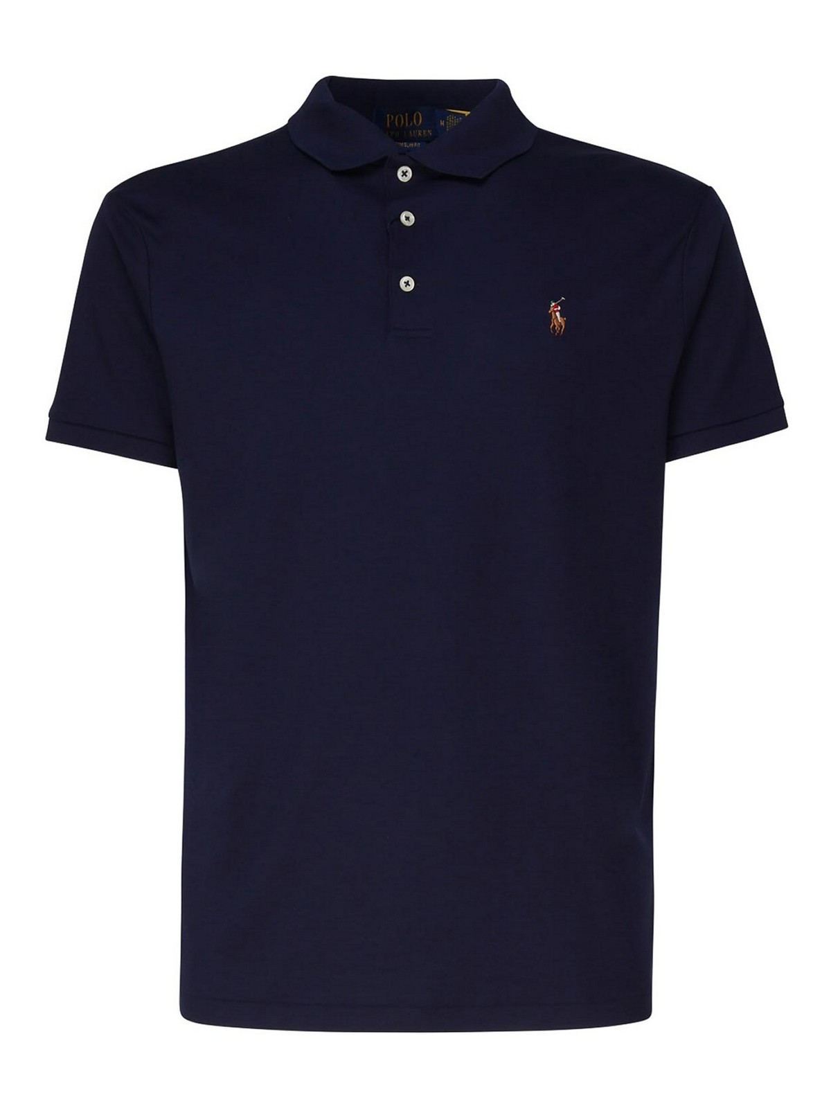 Polo Ralph Lauren Polo Shirt With Embroidery - Blue|711000000000