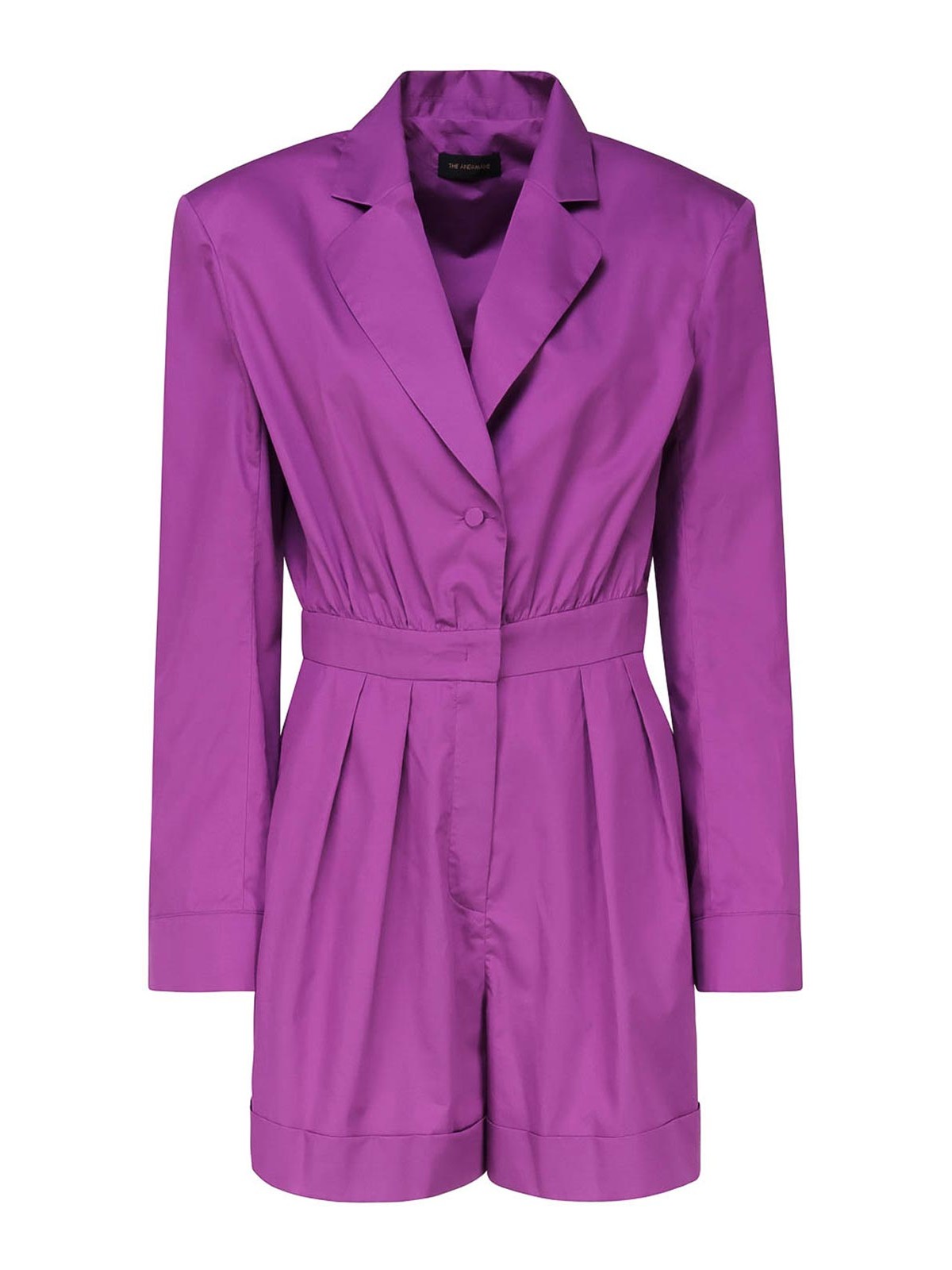 Shop The Andamane Rina Cotton Jumpsuit In Purple