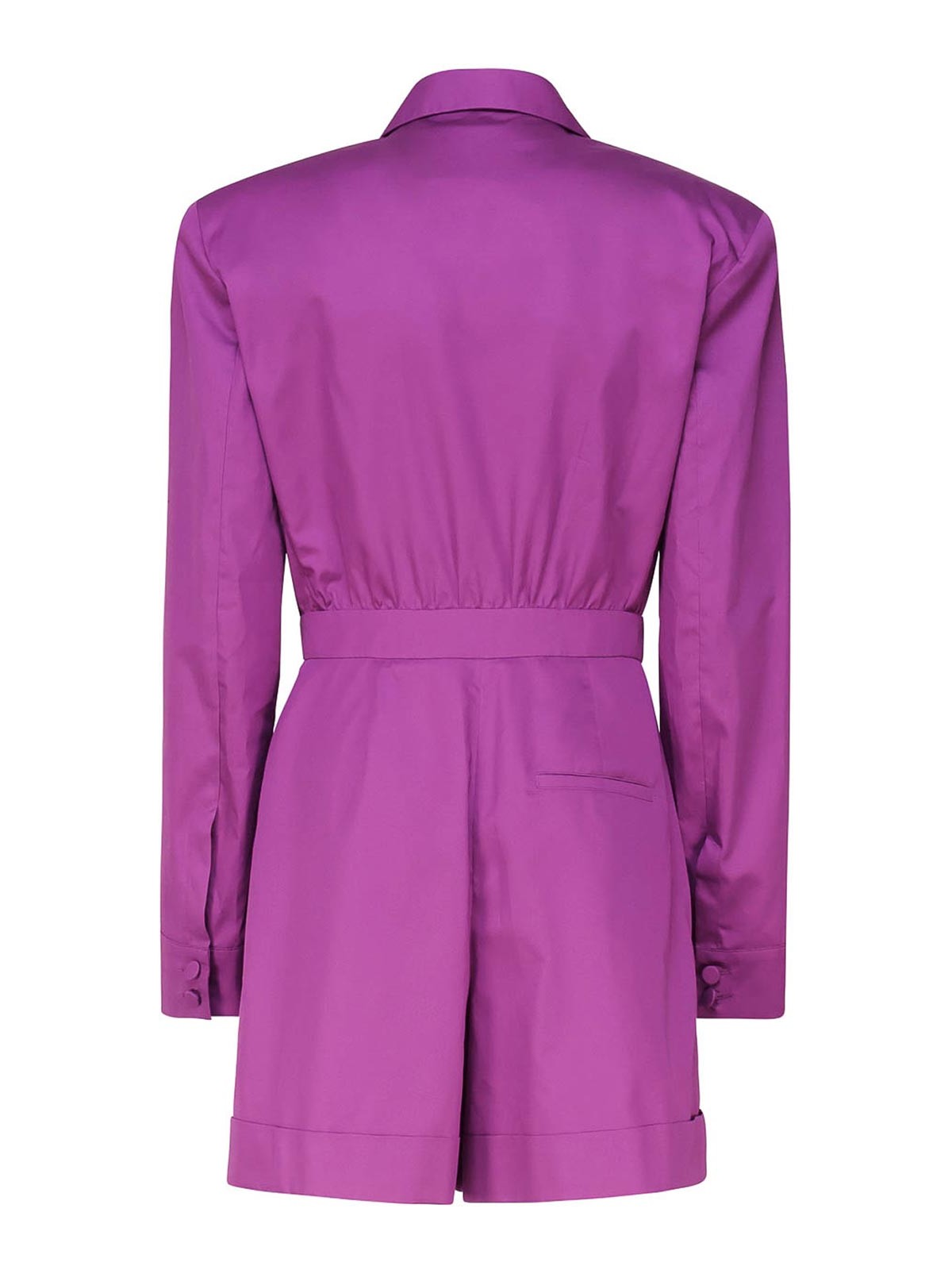 Shop The Andamane Rina Cotton Jumpsuit In Purple