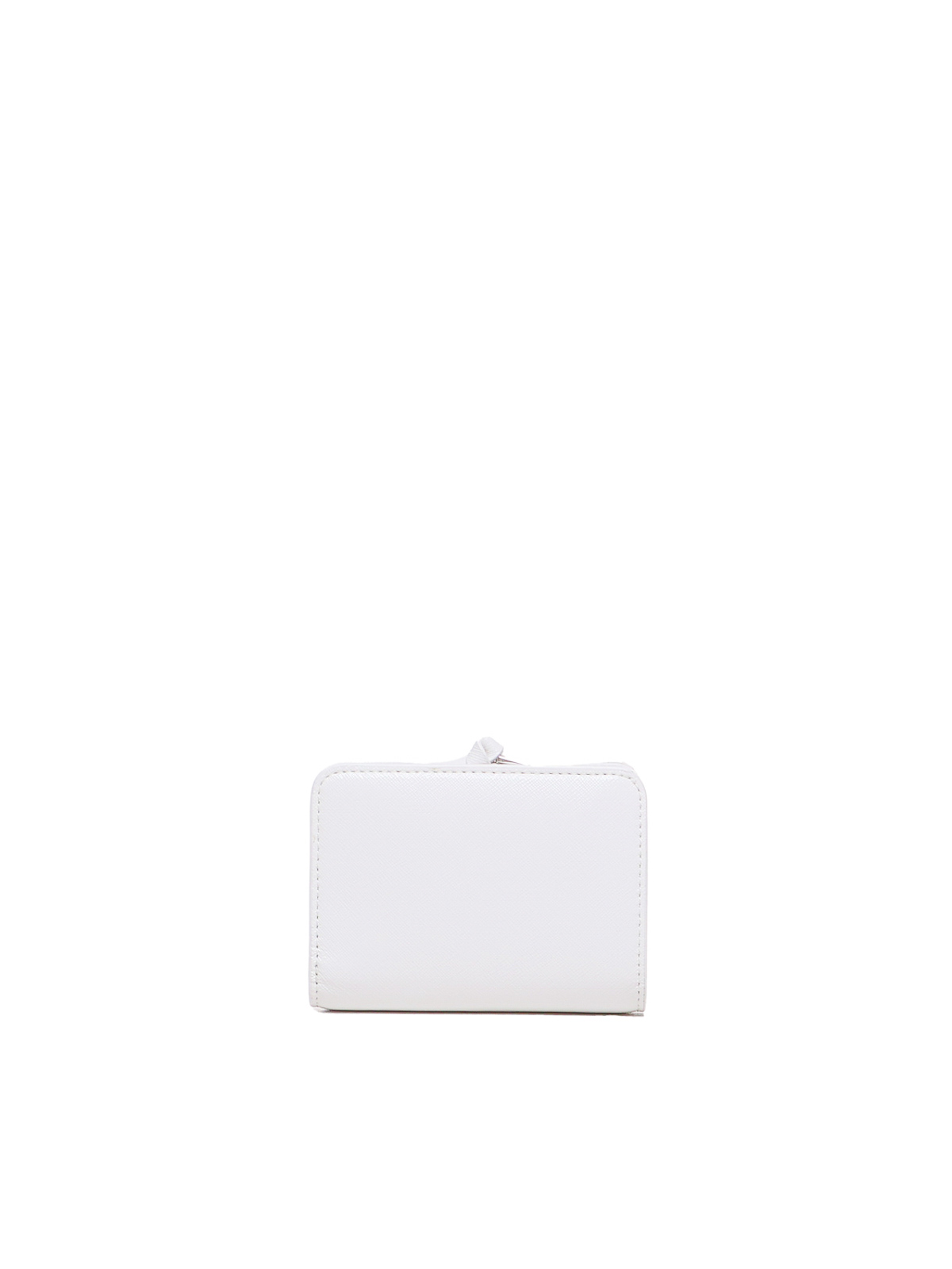 Shop Marc Jacobs The Mini Compact Wallet In White