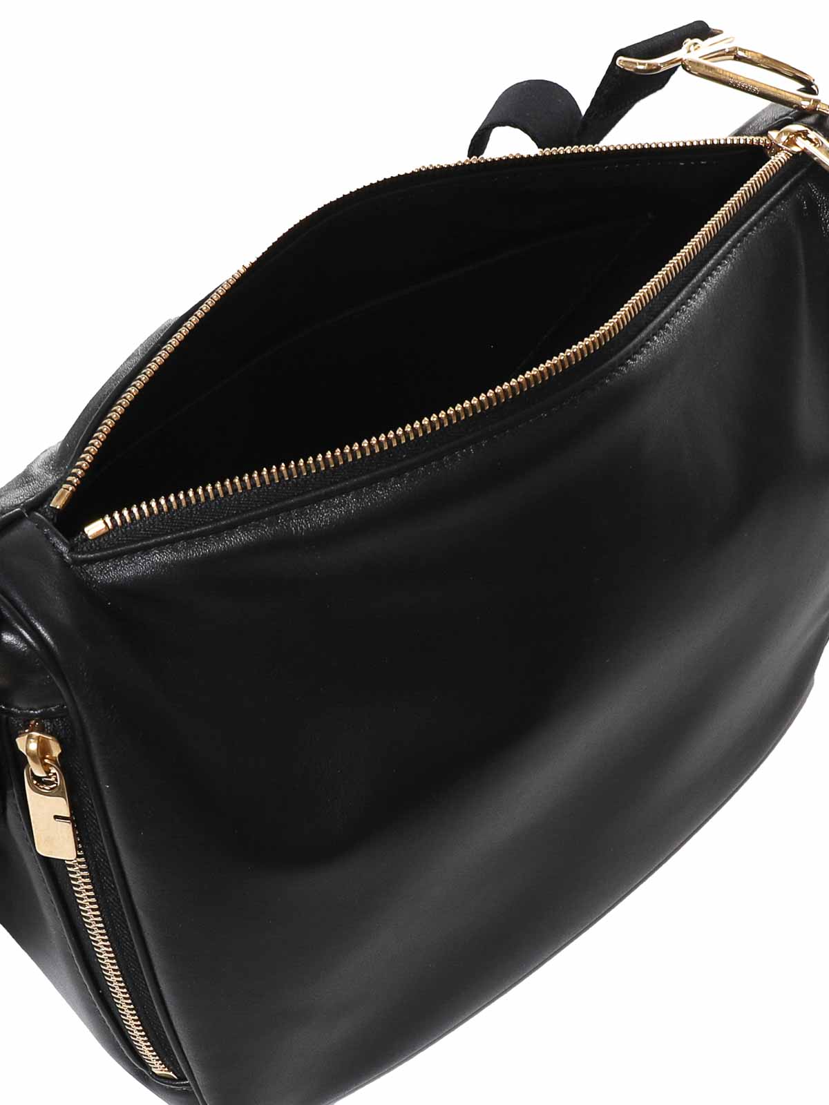 Burberry Messenger Shield Bag - Black - Women | 8088938