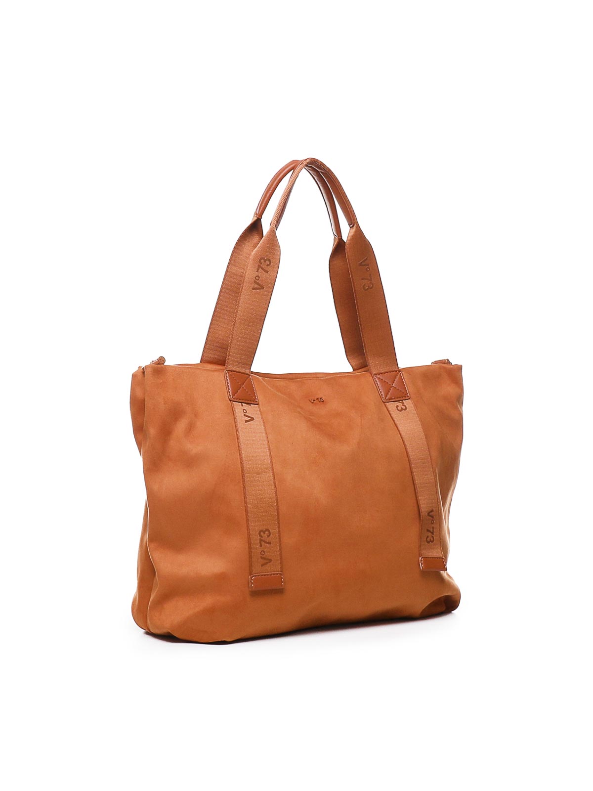 Shop V73 Julia Bag In Cotton In Orange