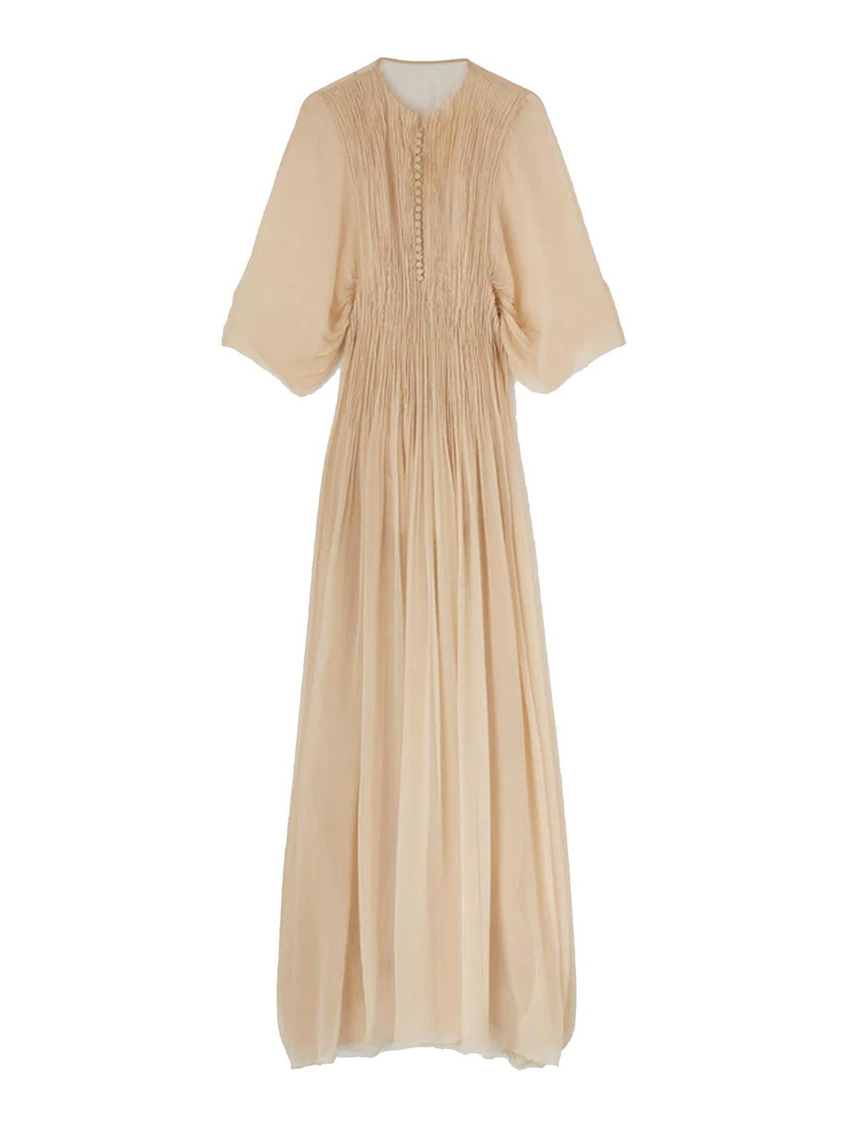 Ermanno Scervino Long Chiffon Dress - Women | D442Q728QEL41307