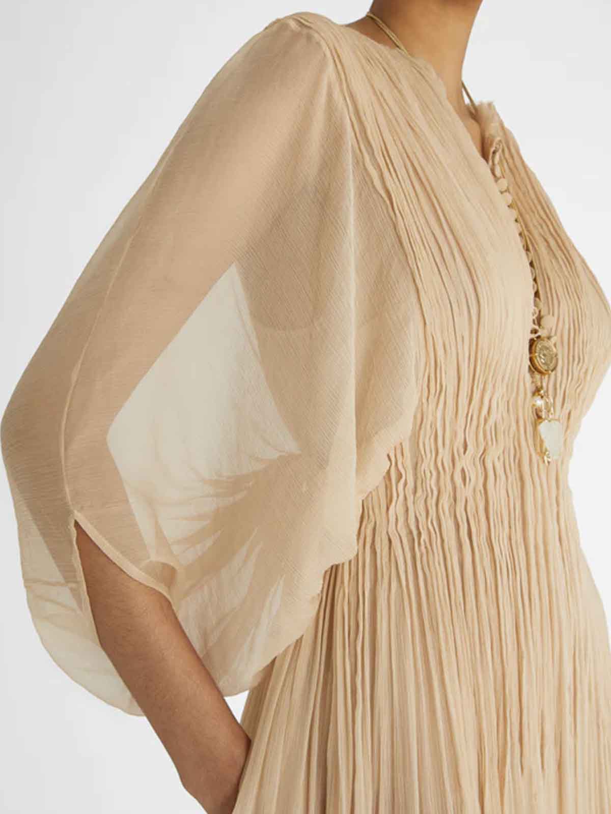 Ermanno Scervino Long Chiffon Dress - Women | D442Q728QEL41307