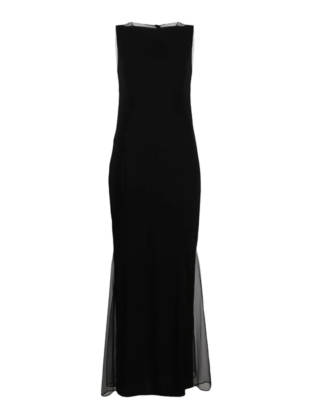 Shop Helmut Lang Jersey Dress In Negro