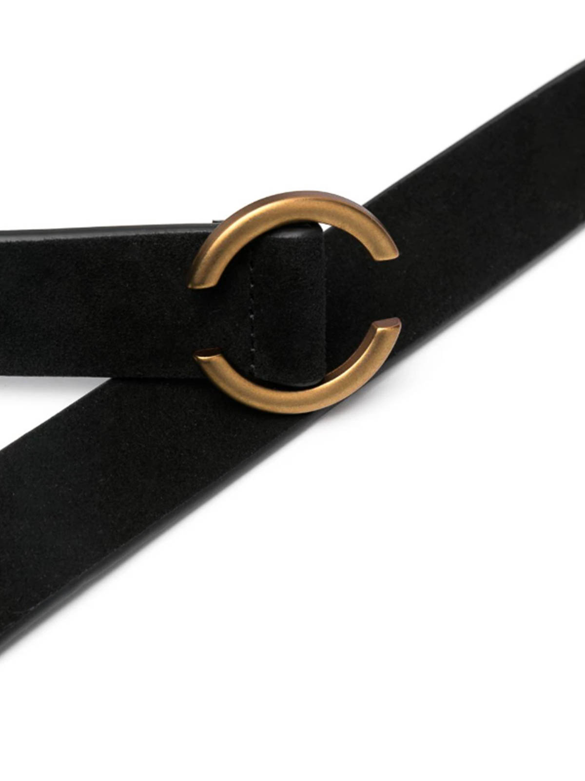 Shop Lardini Belt With Buckle In Black