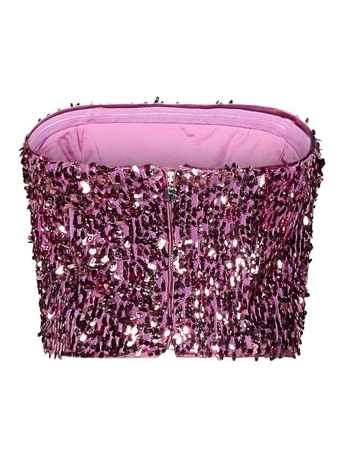 Rotate Birger Christensen Emili Fuchsia Pink Sequins