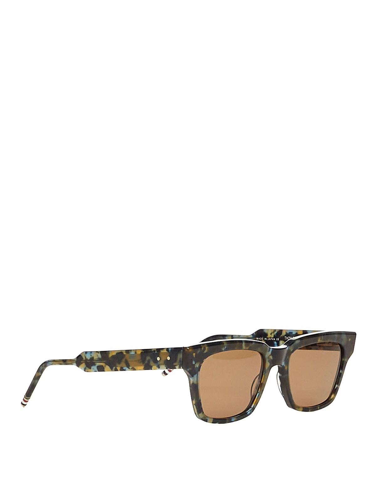 Shop Thom Browne Sunglasses In Azul