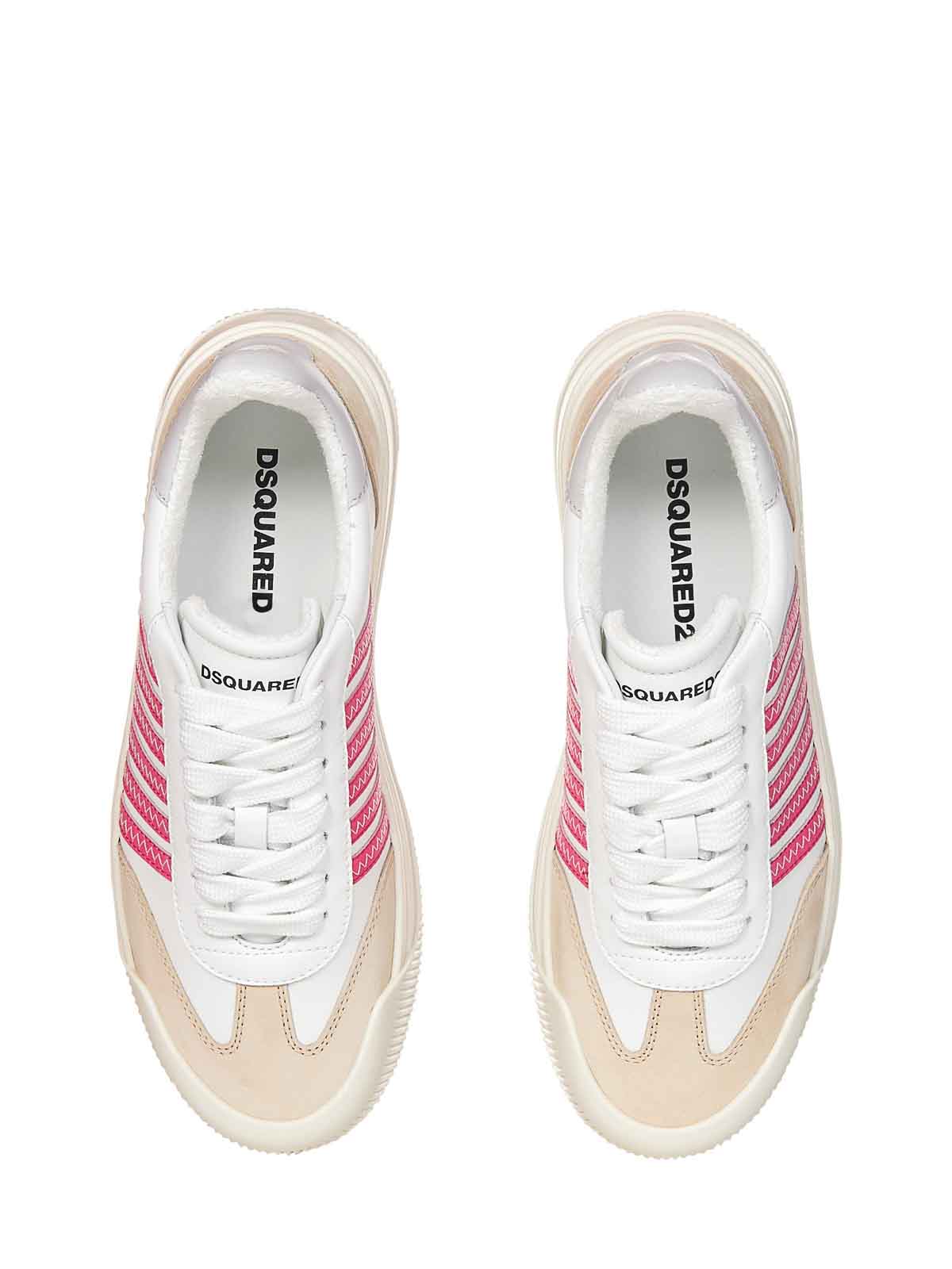 Shop Dsquared2 Sneakers In Blanco