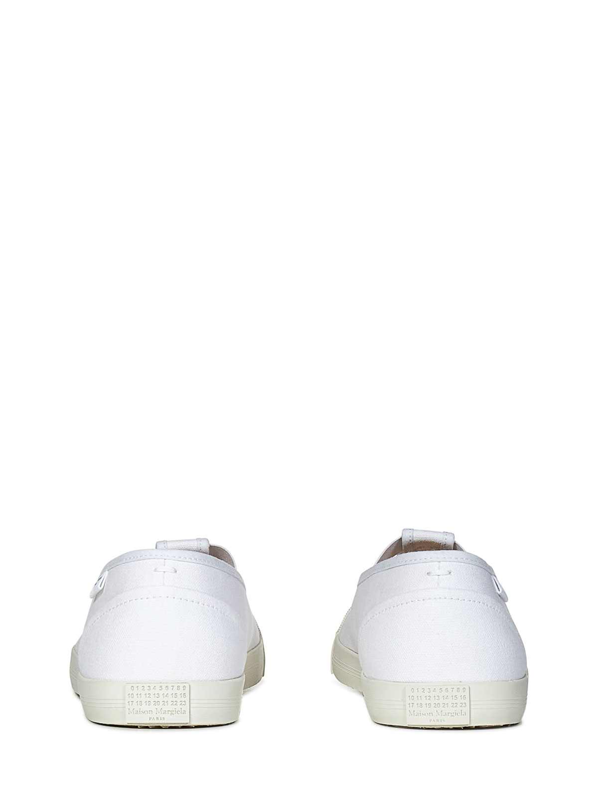 Shop Maison Margiela Mary Jane Sneakers In Blanco