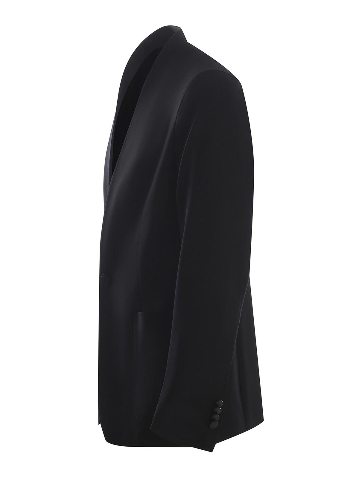 Shop Tagliatore Jacket In Black