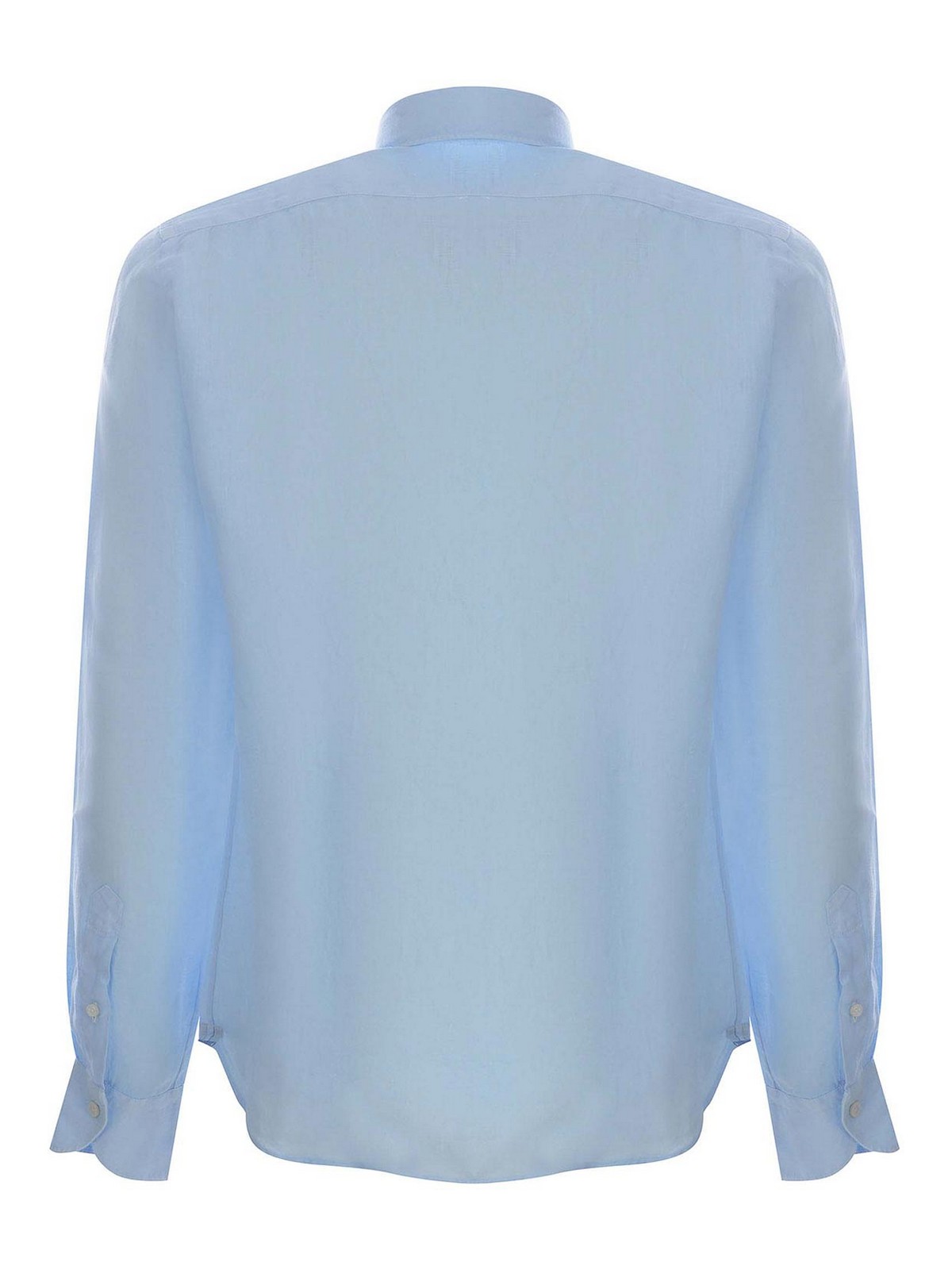 Shop Xacus Shirt In Light Blue