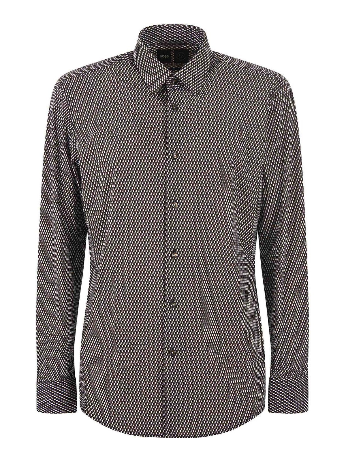 Shop Hugo Boss Shirt In Black