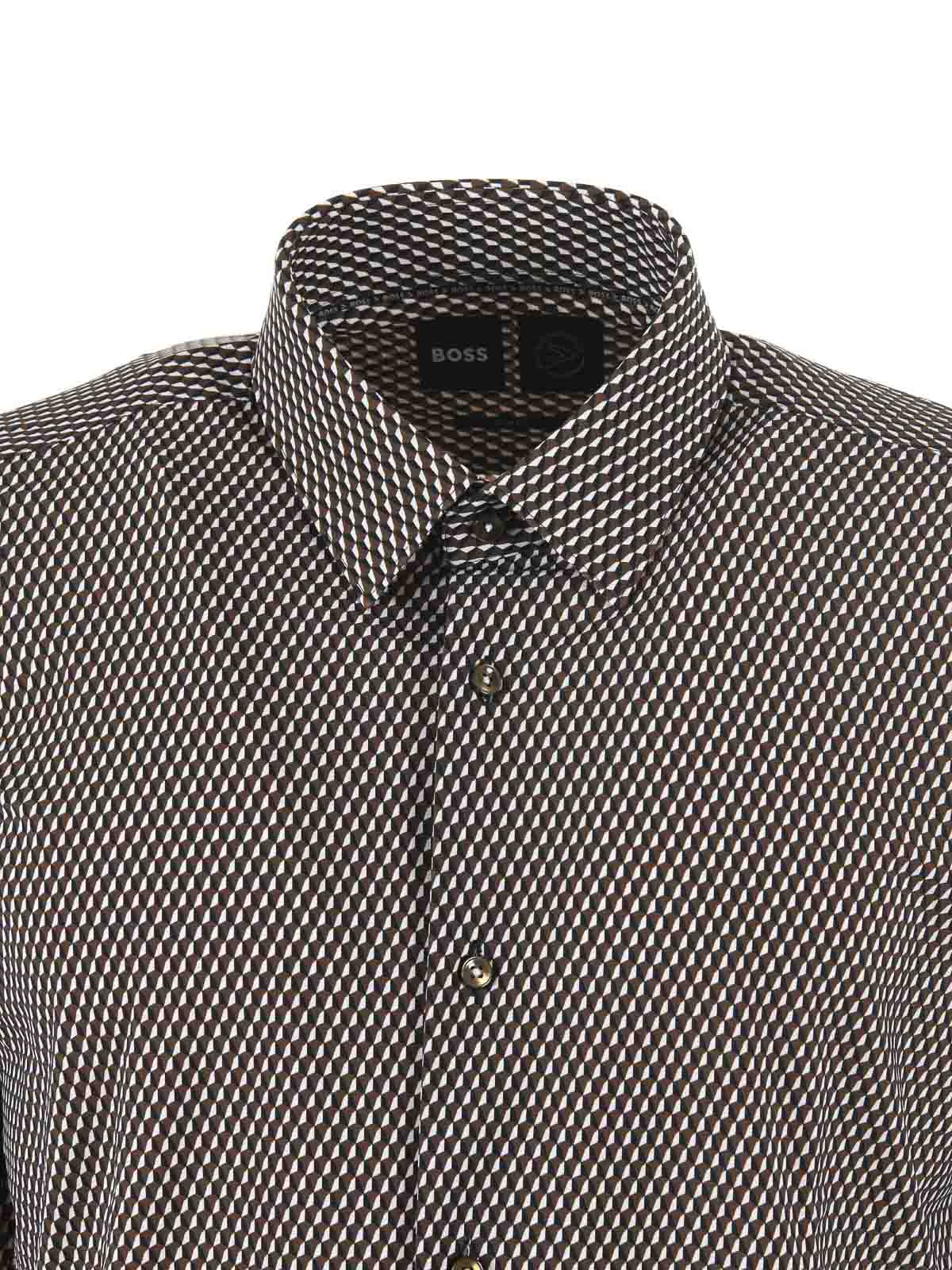 Shop Hugo Boss Shirt In Black