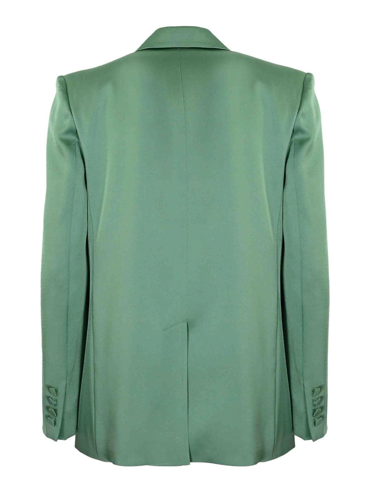 Max Mara Studio Double Breasted Blazer - Green